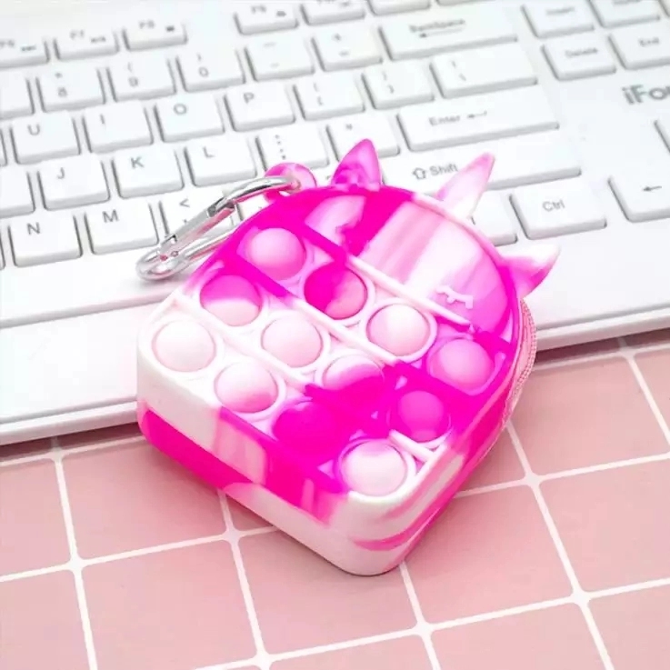 Pop Wallet Coin Purse with Keychain 21