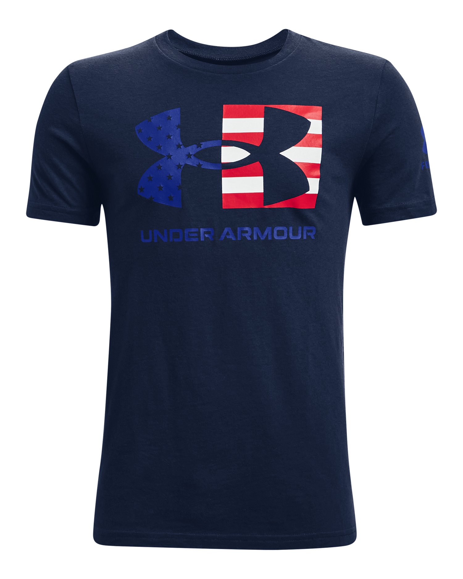 Boys' UA Freedom Flag Short Sleeve T-Shirt 2