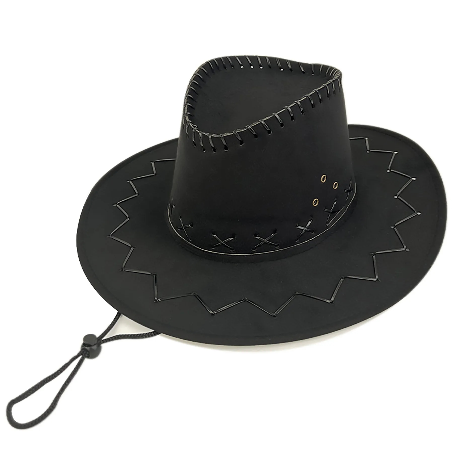 Suede Outdoor Sunscreen Cowboy Hat 5