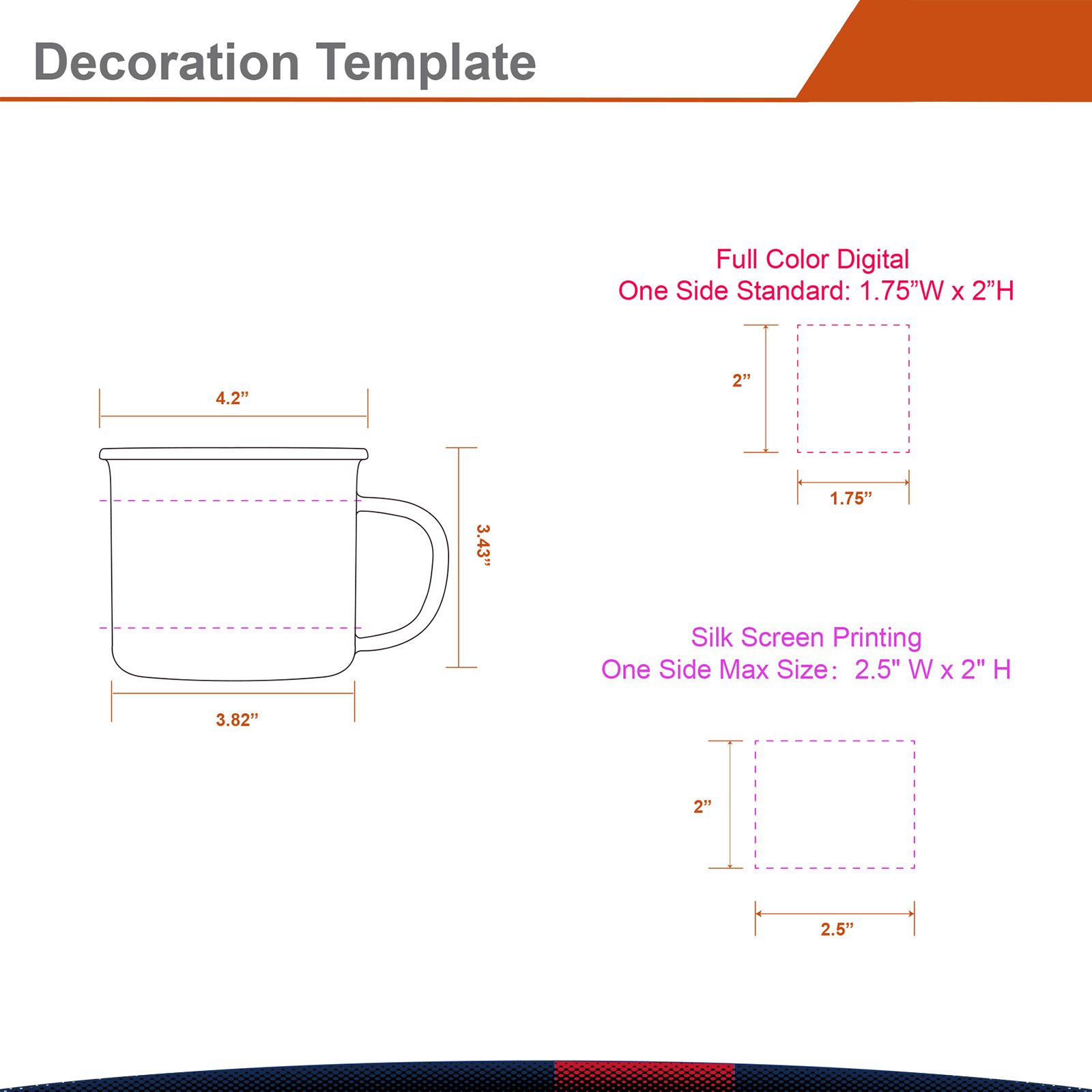 16 OZ. Tipth Enamel Mug 4