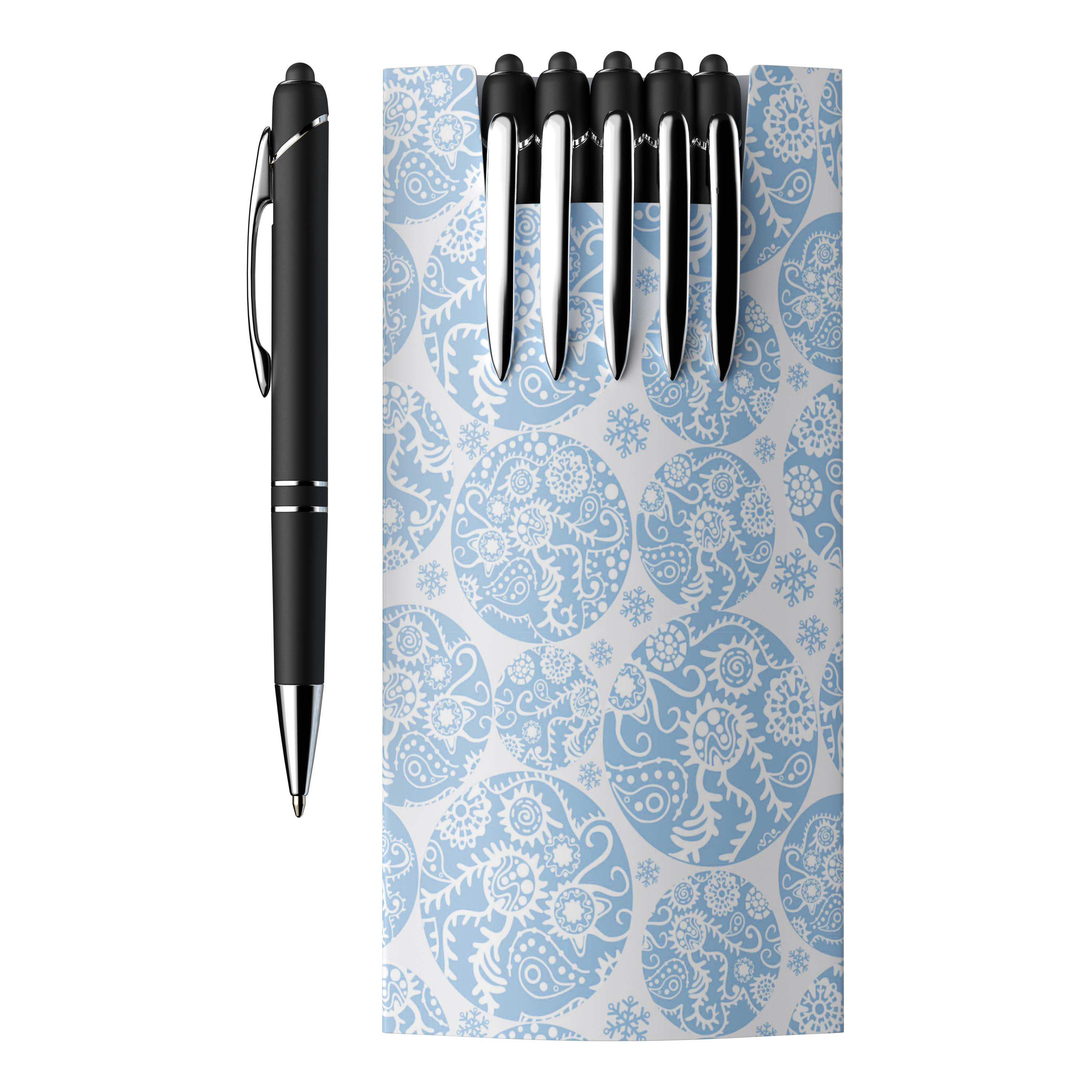5-piece glacio pen set and custom sleeve 12