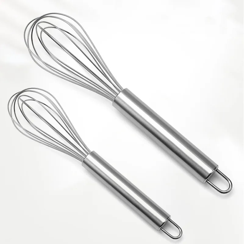 8 Inches Stainless Steel Egg Whiskteel Whisk 6
