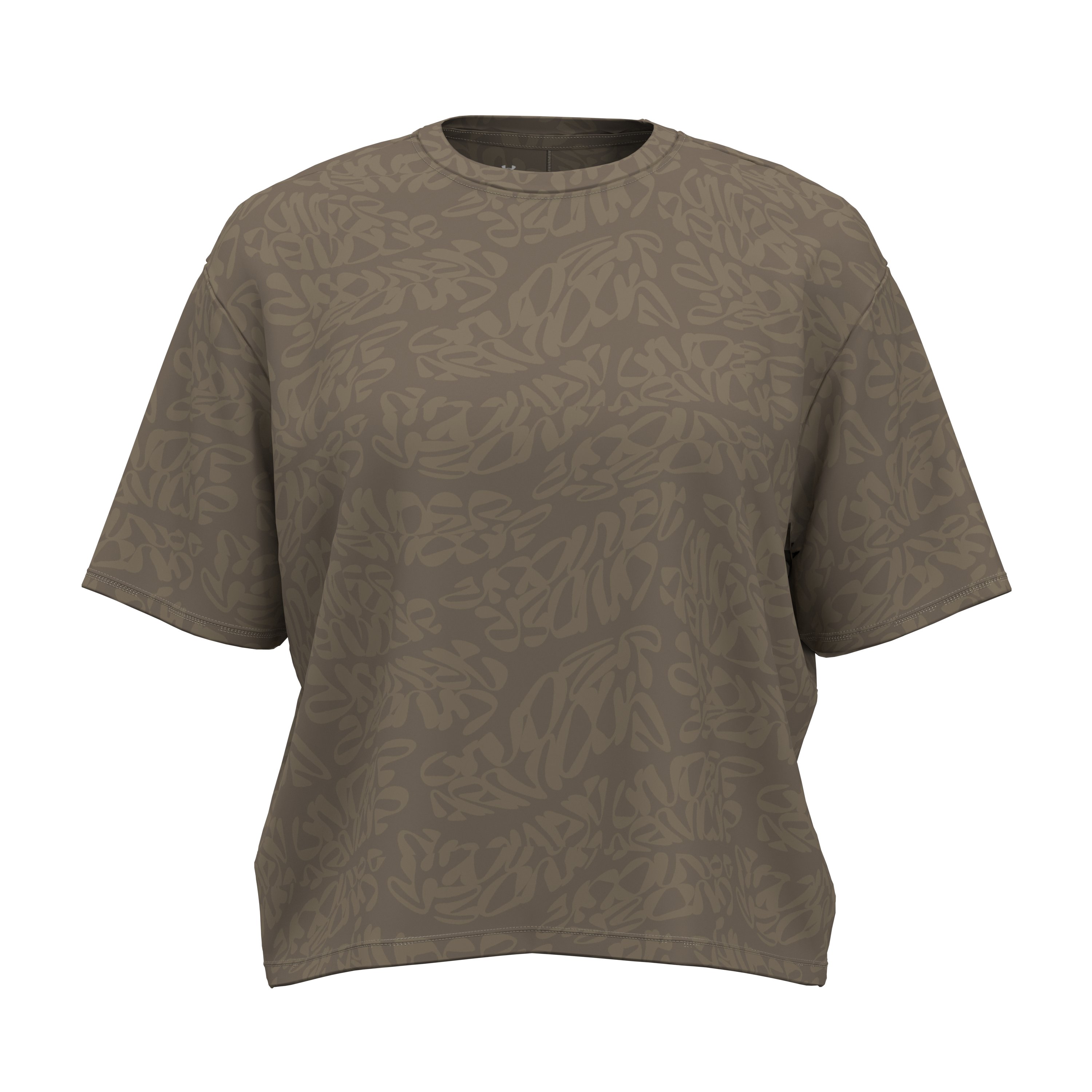 UA Vanish Energy Emboss Women's Crop Short Sleeve 5
