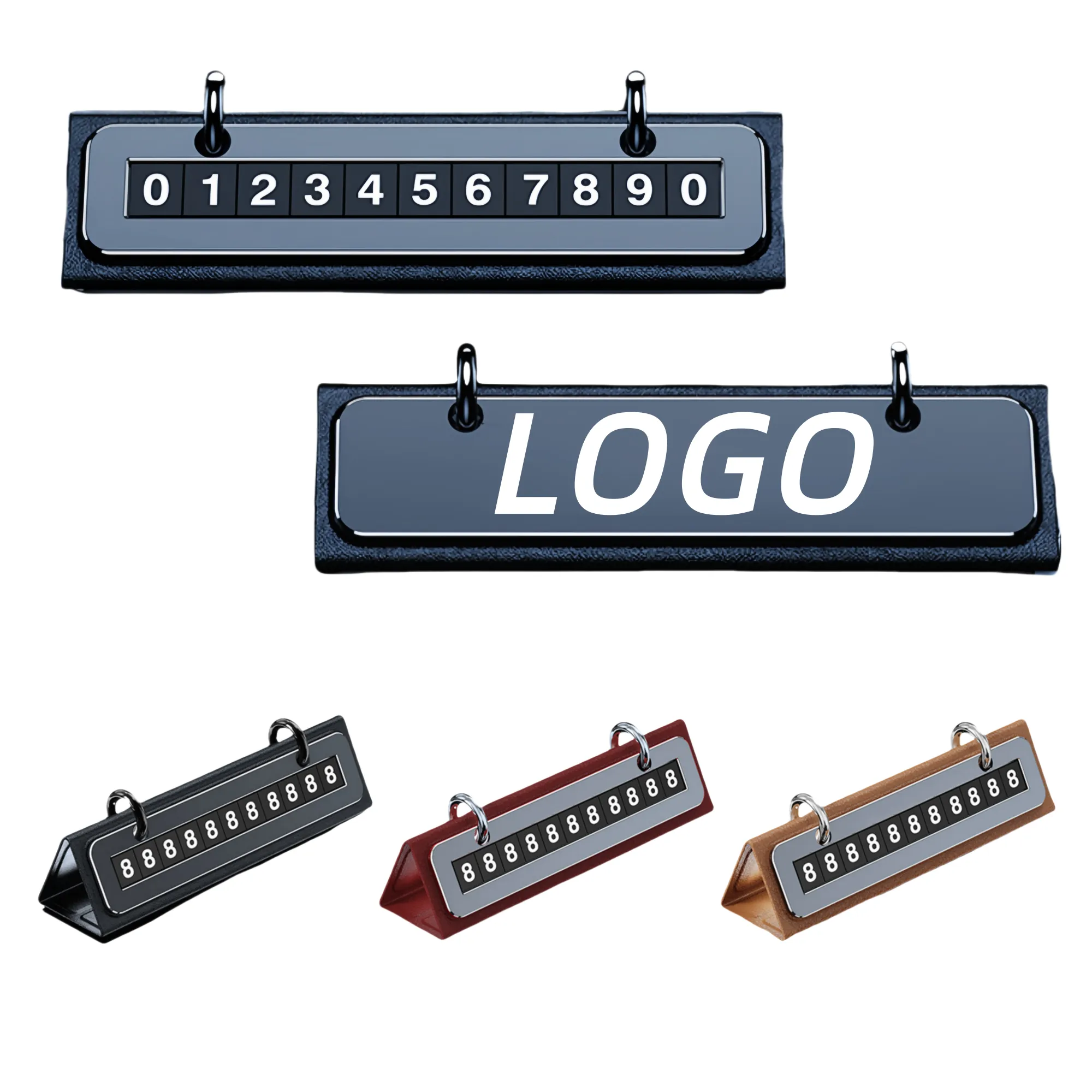Page-Turning Car Parking Number Plate 2