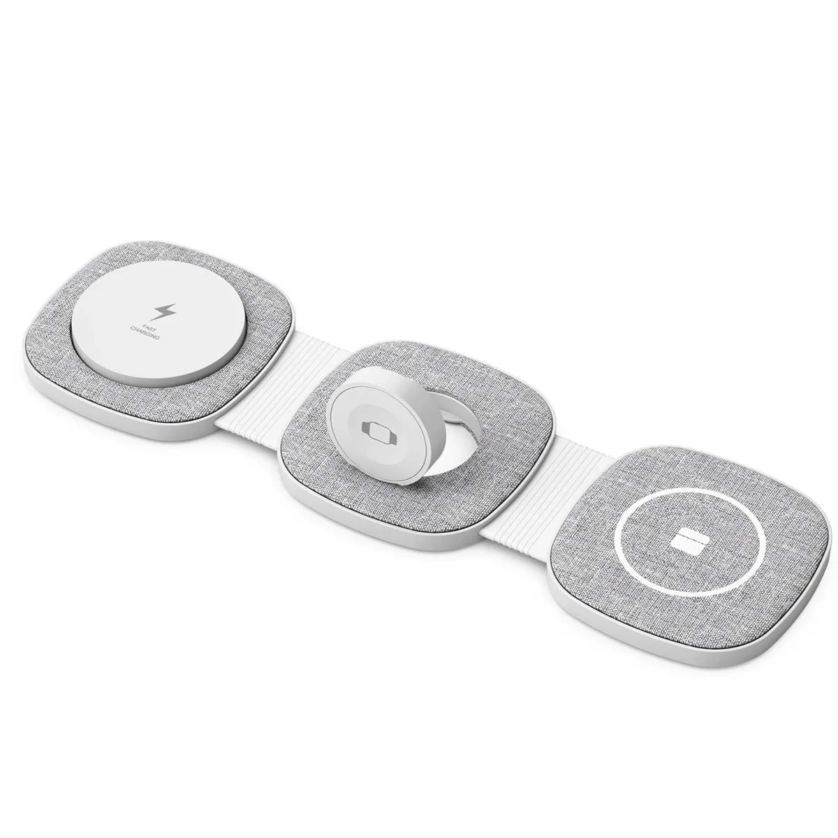 3 In 1 Cloth Multi-functional Magnetic Wireless Chargers 6