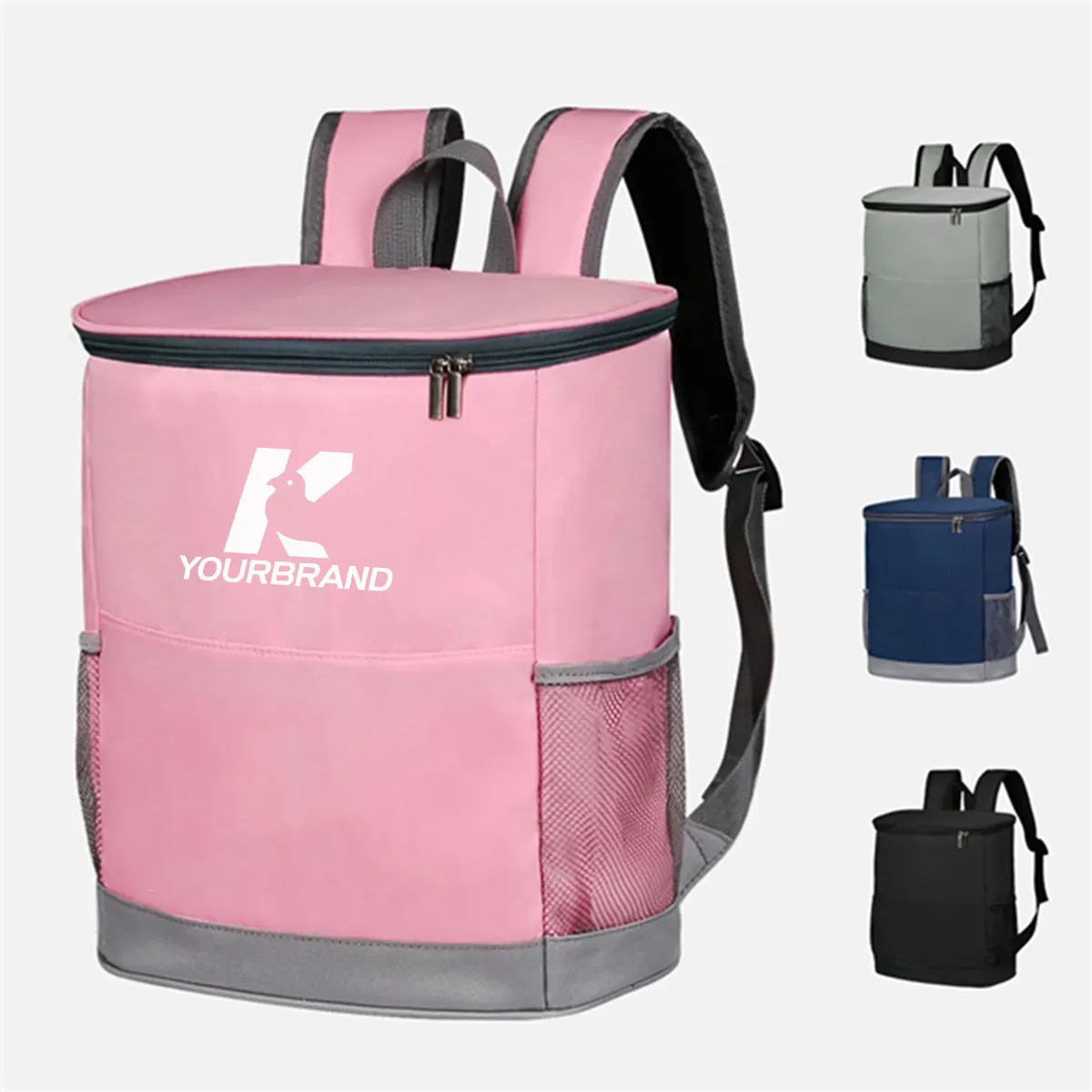 Stock Waterproof Practical  Insulated Cooler Backpack 3
