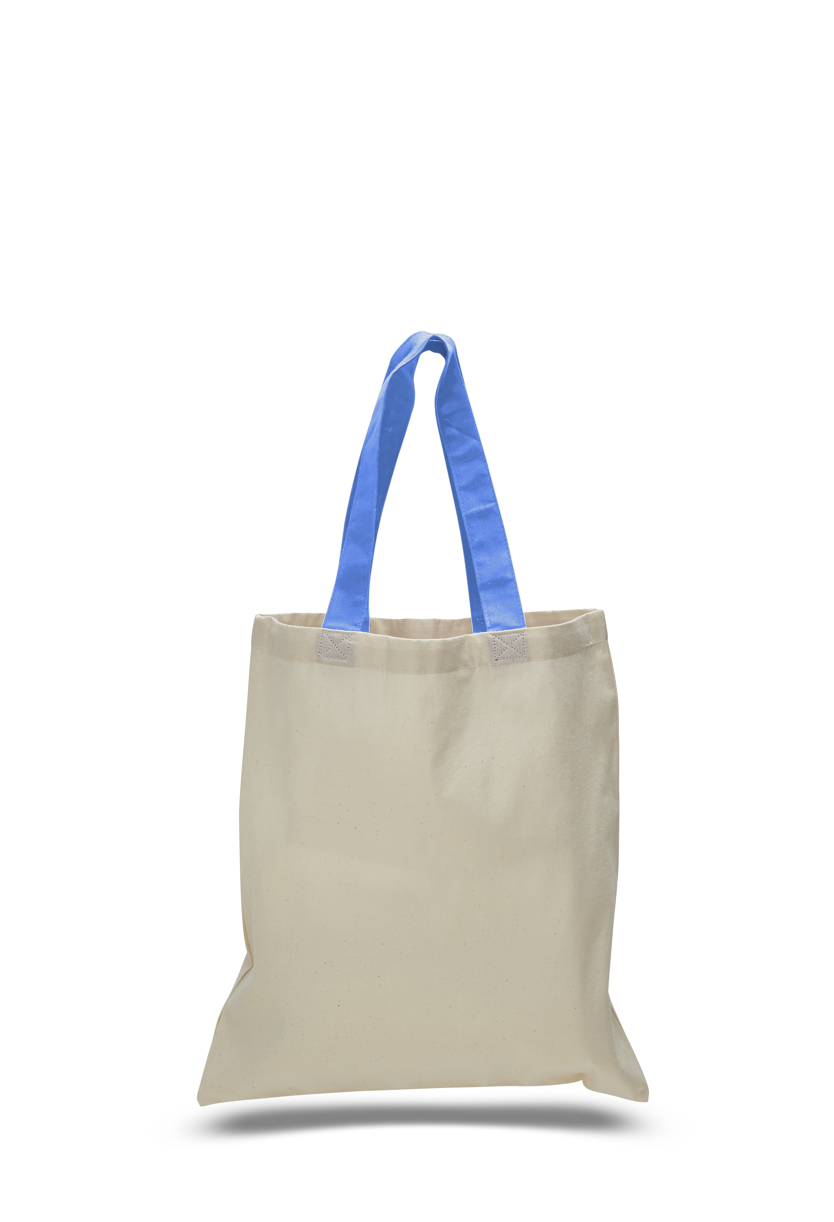 Economical Cotton Tote Bag with Colored Handles, custom tote bag with logo imprint 8
