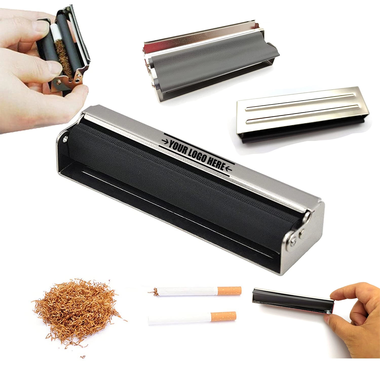 Metal Tobacco Cigarette Roller Rolling Machine 3