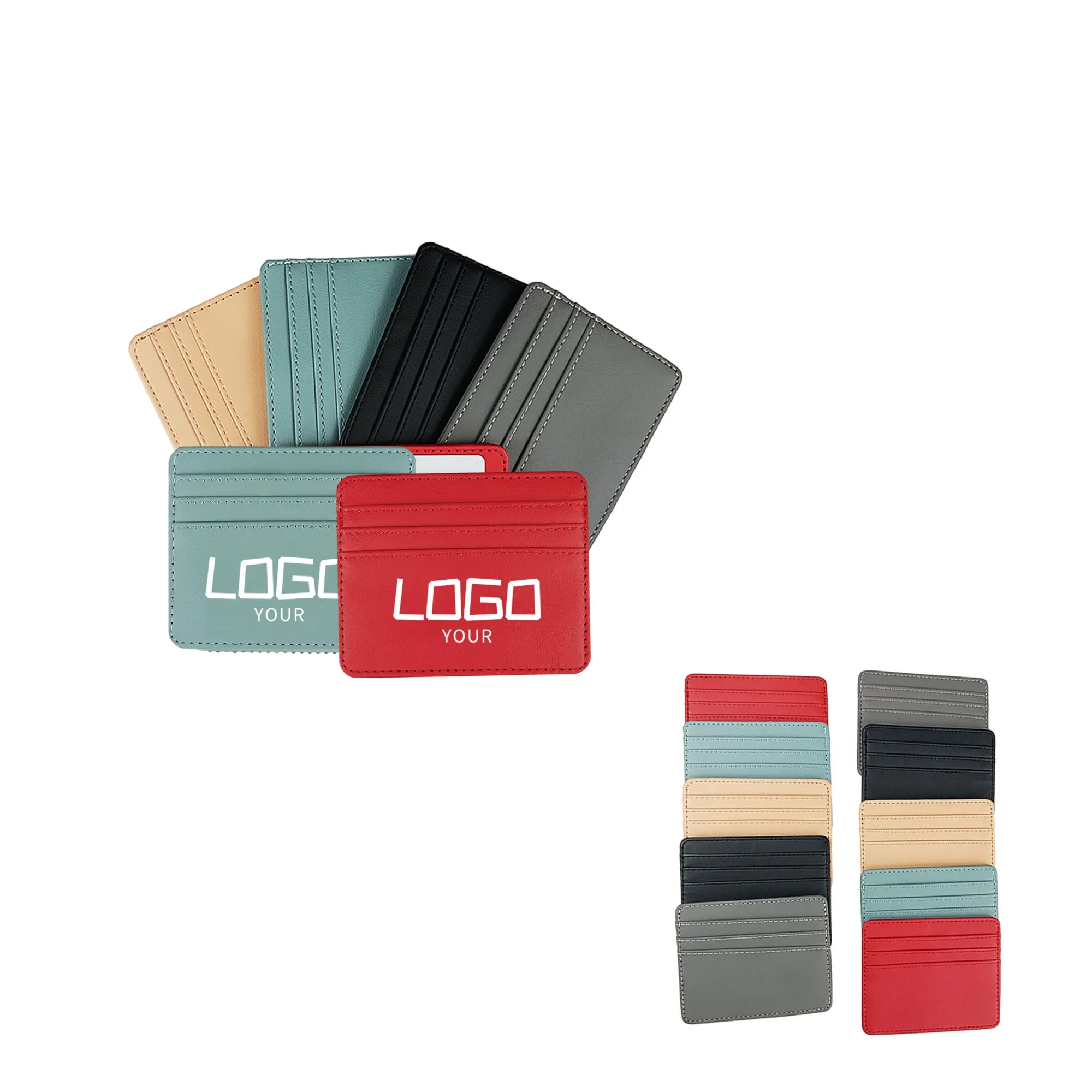 Slim PU Leather Wallet With Multi Card Slot 4