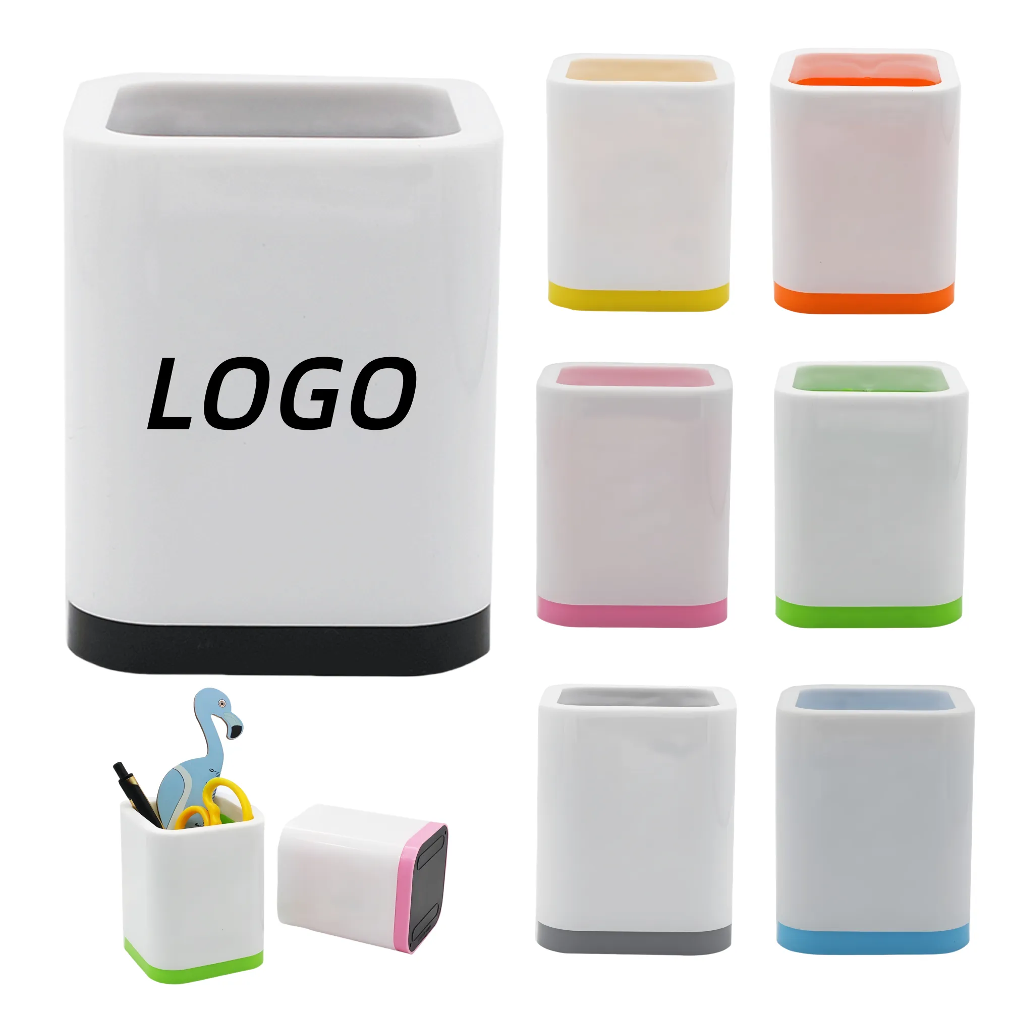 Square Storage Pen Holder 2