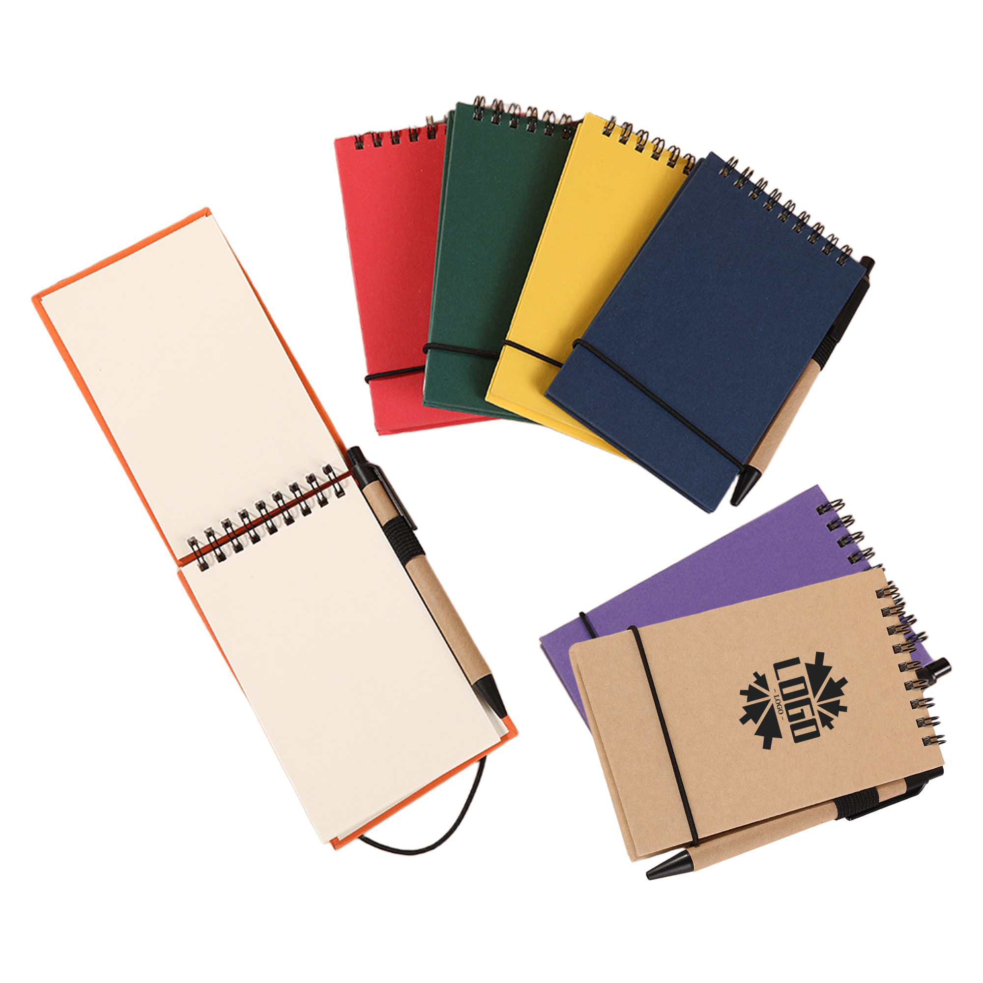 Mini Notepad with Pen 1