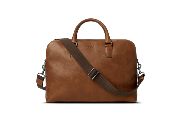Shinola Double Zip Briefcase 1