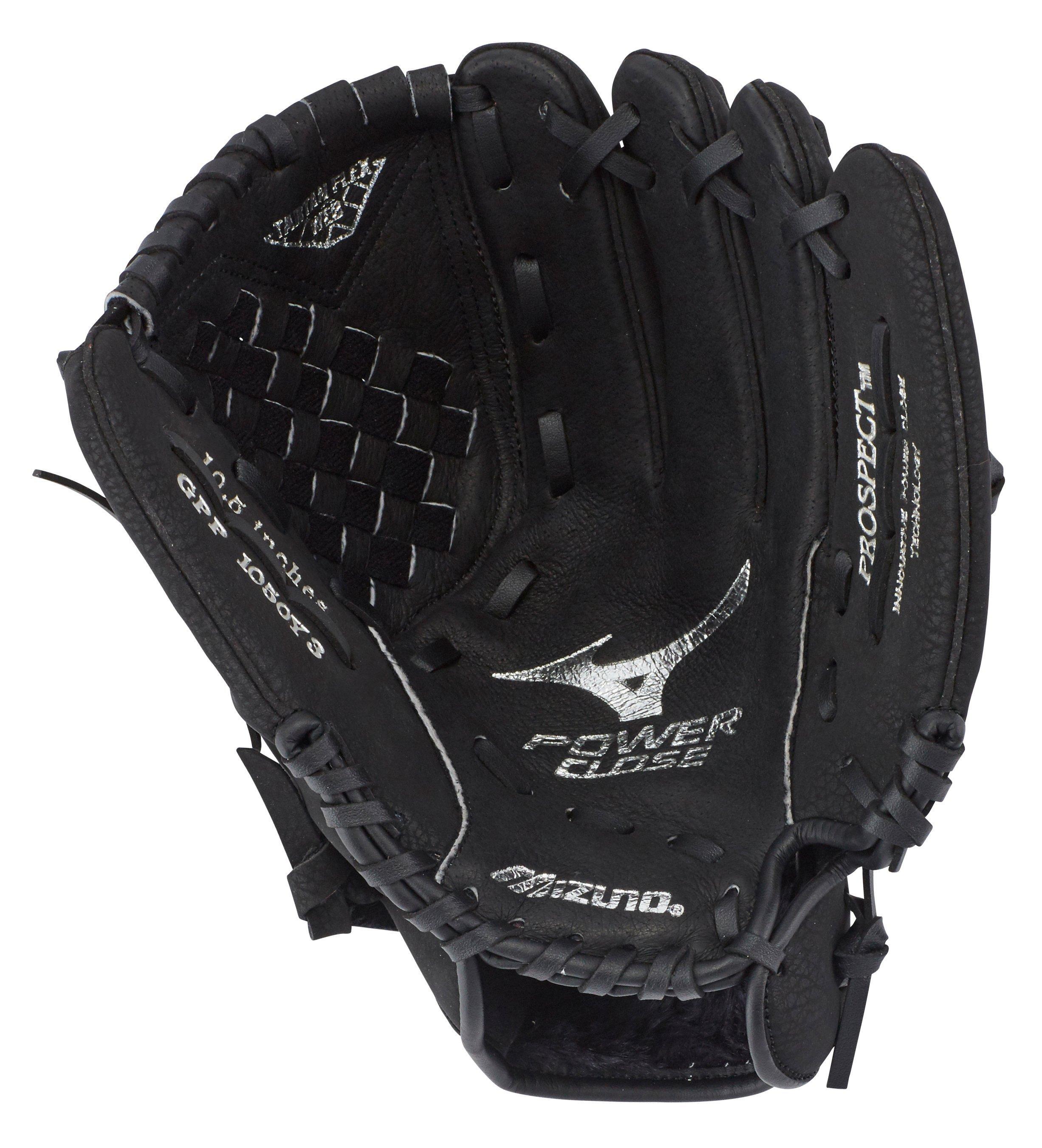 Prospect Series PowerClose Baseball Glove 10.5", Tartan Flex Web, Full Grain Pigskin 3