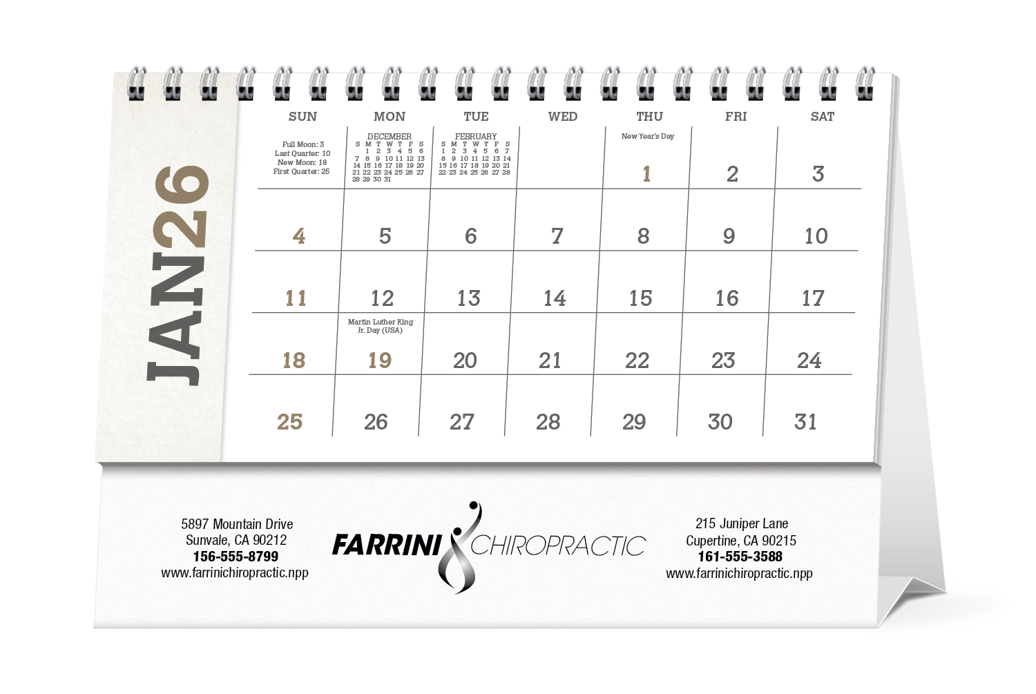 Triumph® Calendars American Splendor Desk Calendar 57