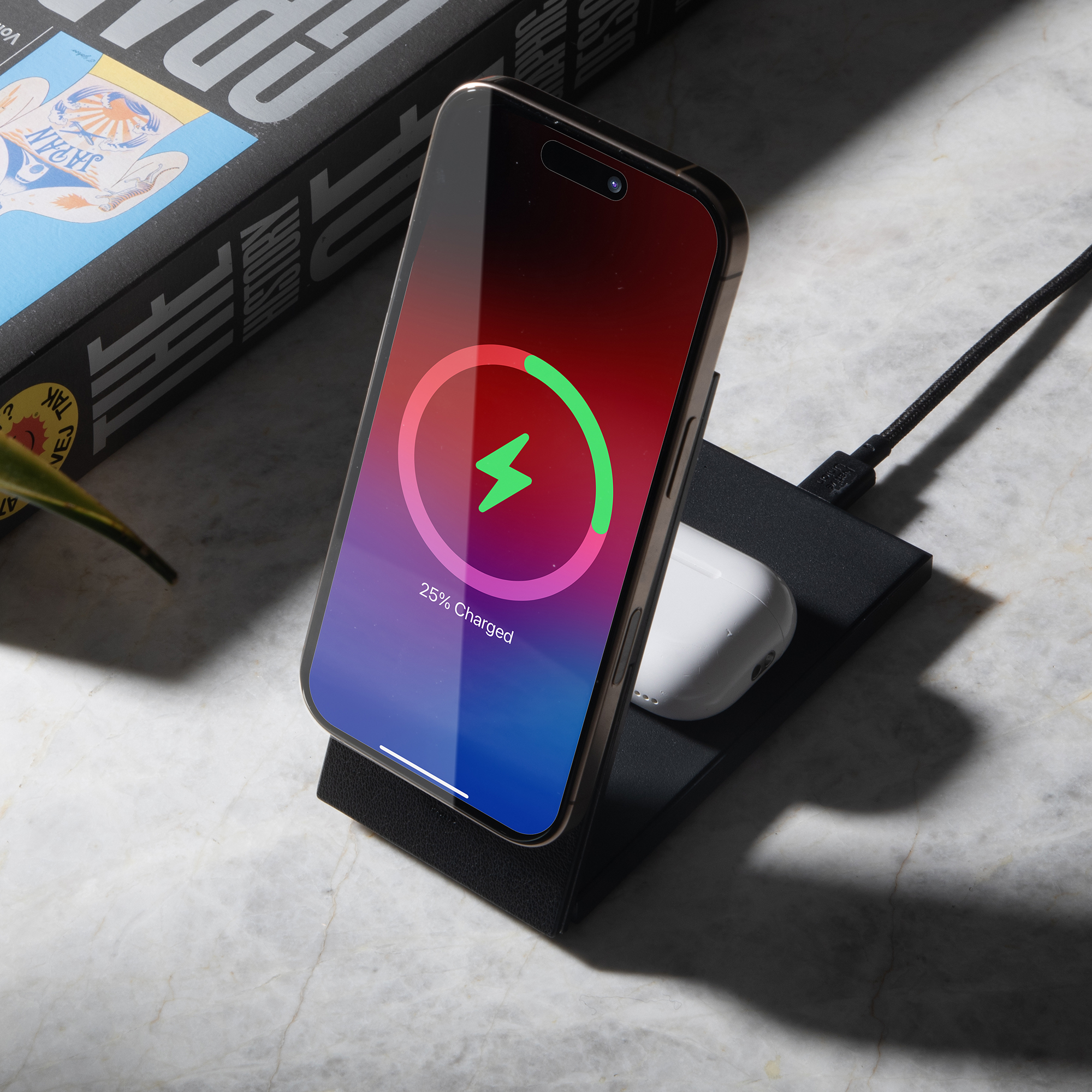 Native Union Rise 2-IN-1 Qi2 Wireless Charger 12