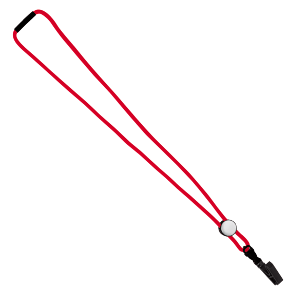 3/16" Nylon Cord Lanyard with Snap-Buckle Release, Standard O-Ring & Slider 11