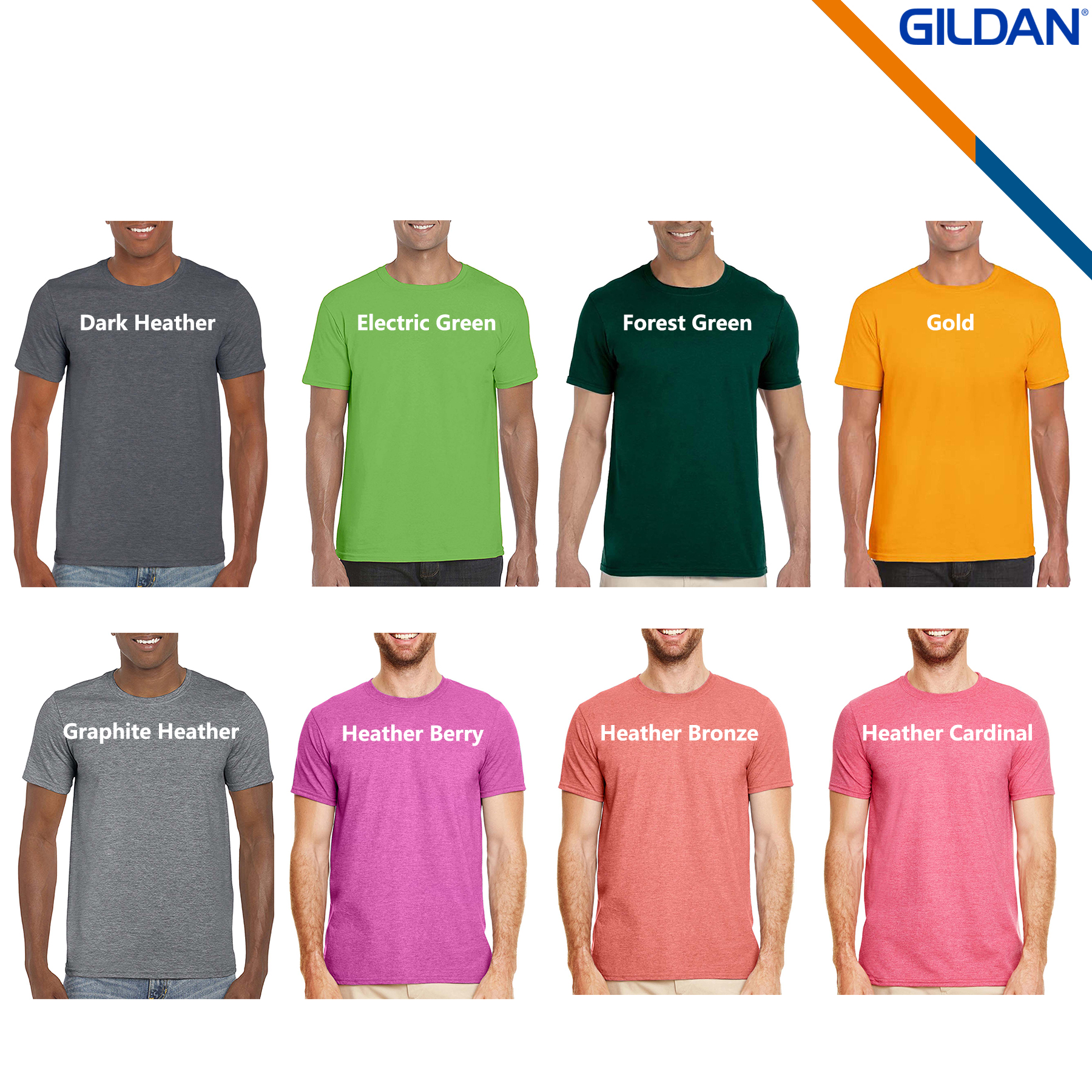 Gildan® 4.5 oz 100% Cotton Preshrunk Tees 11