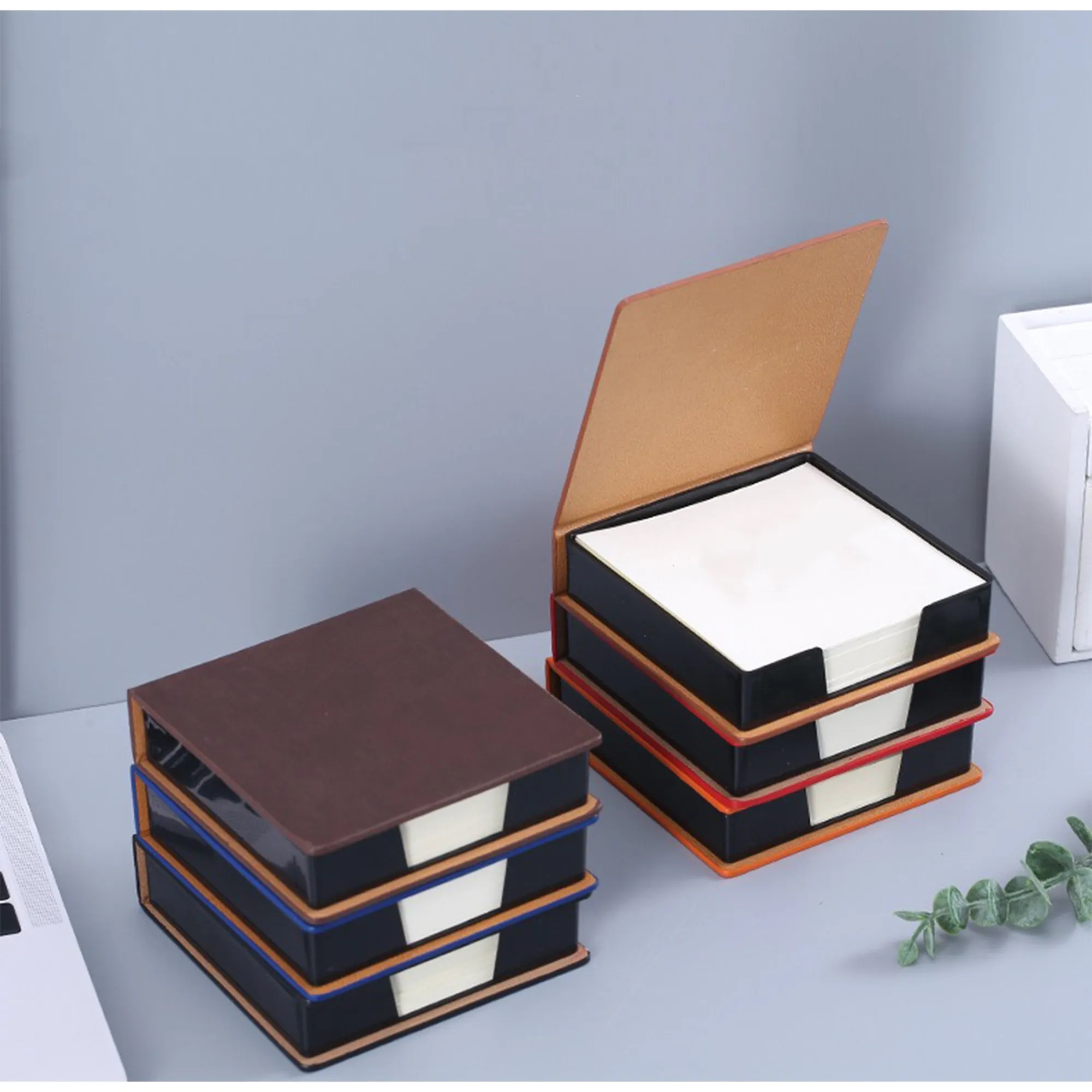 PU Leather Sticky Note Holder 8