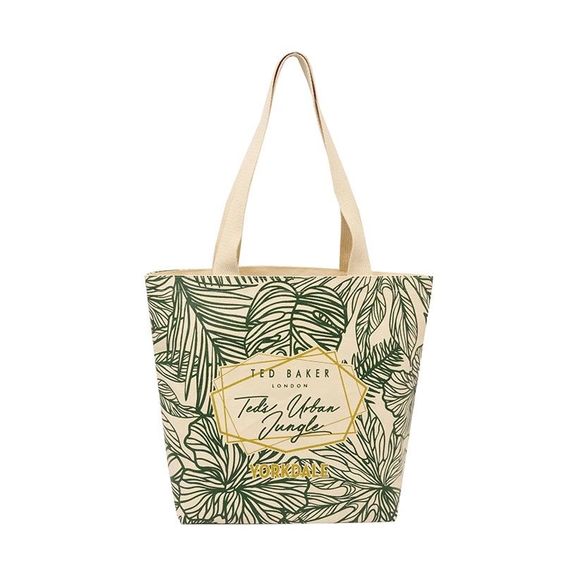 Recycled Canvas Open Tote Bag 8