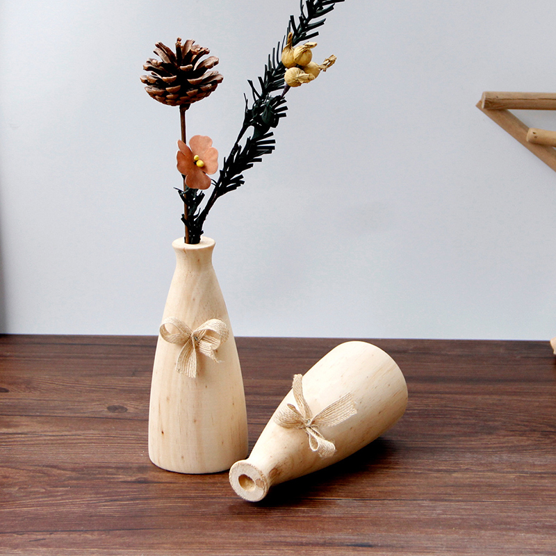 Wood Vase 2