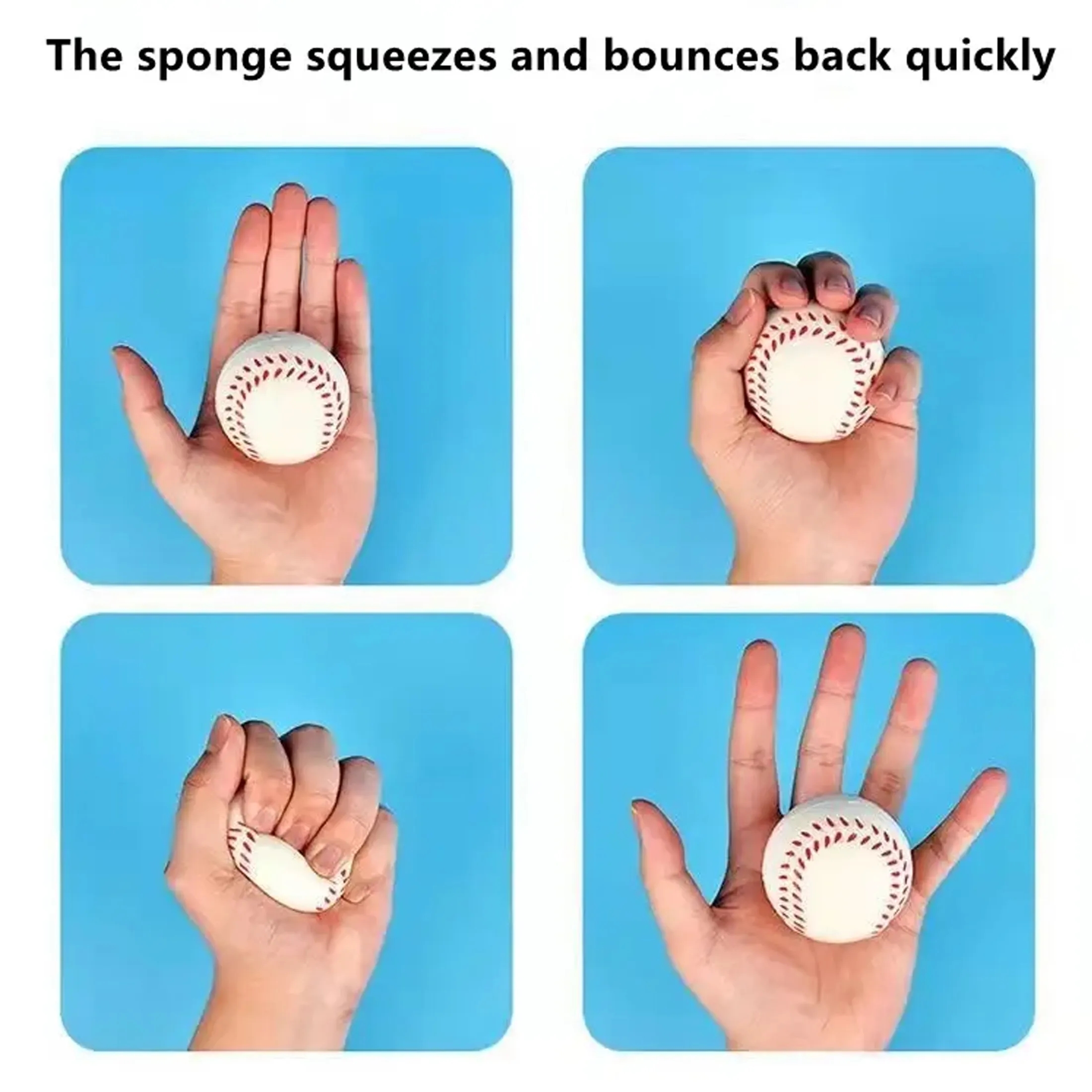 PU Foam Textured Stress Ball 3