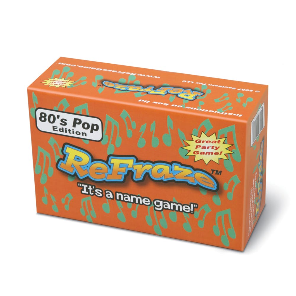 Re-Fraze Card Game - 80's Pop Edition Ages 8+ 1