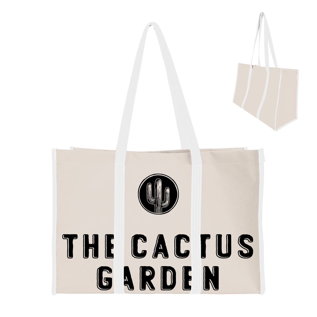 Recycled Canvas Wrap Around Tote Bag 11