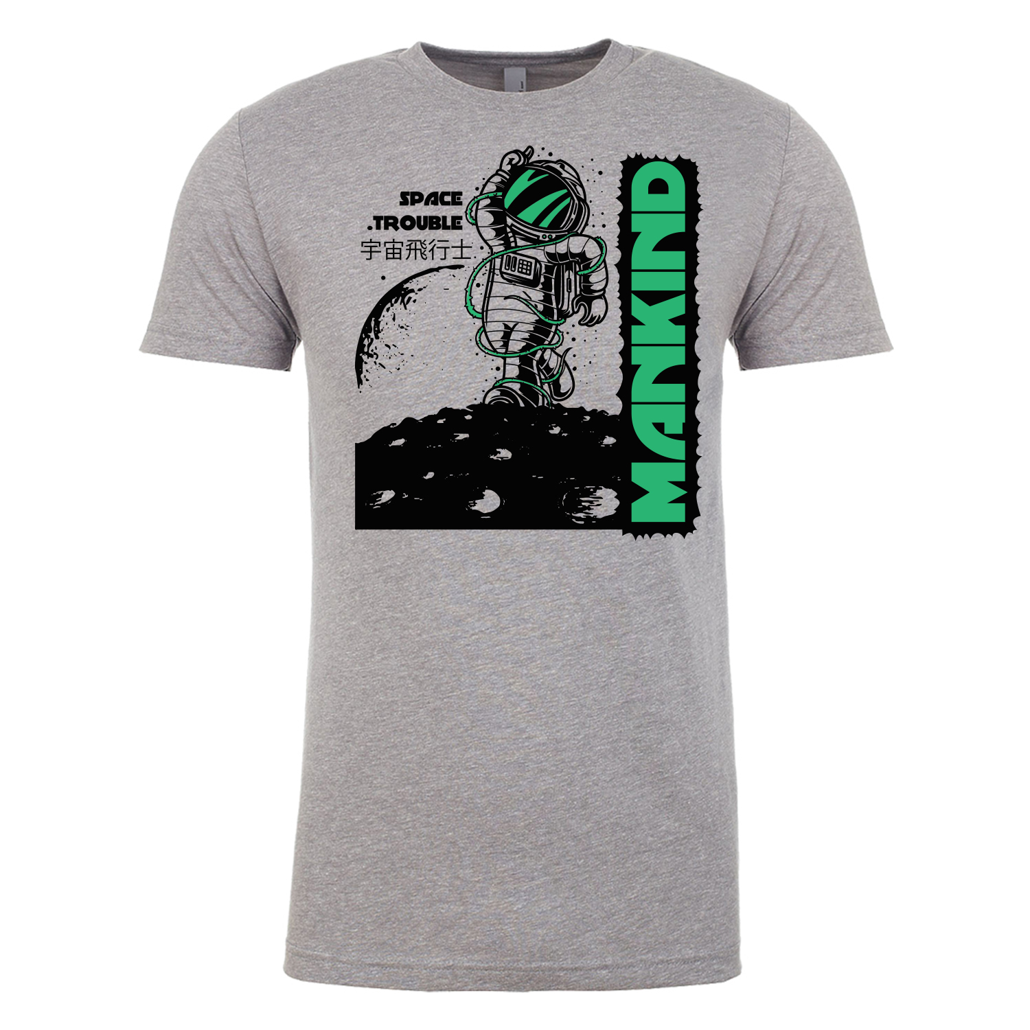 Next Level™ 4.3 oz. Poly/Cotton Blend T-Shirt (2 Color Imprint) 26