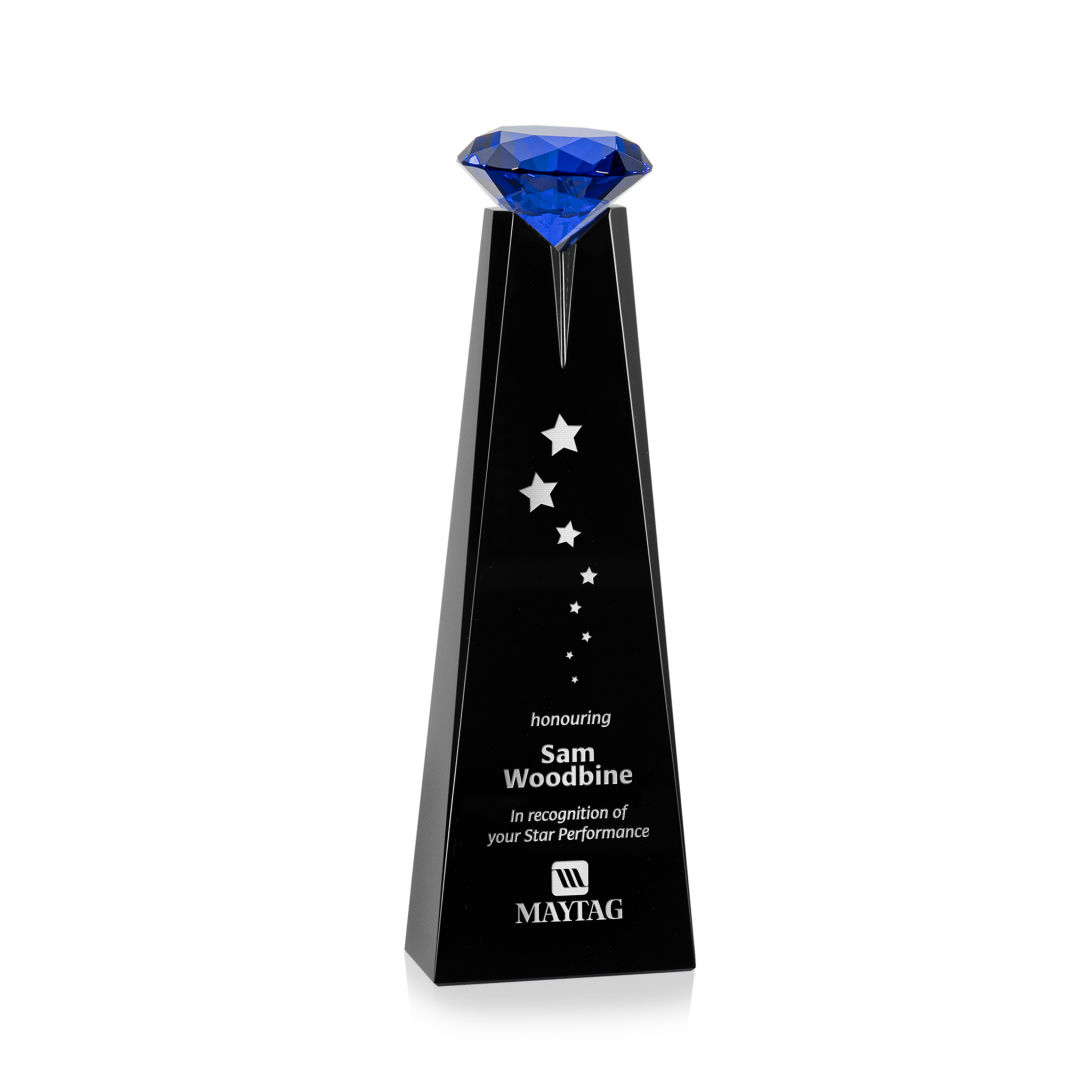 Alicia Gemstone Award - Black/Sapphire 5