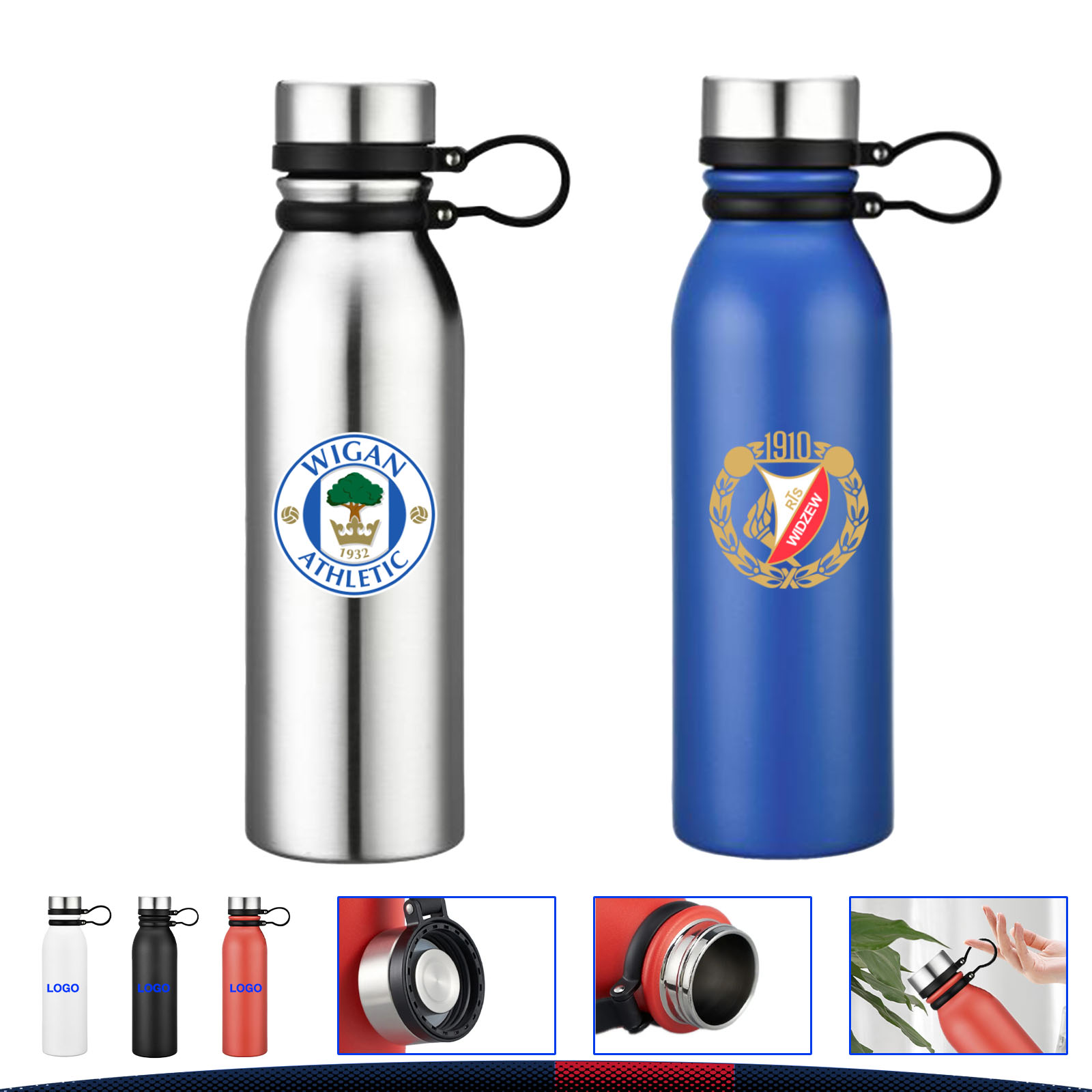 20 OZ. Kipcot Stainless Steel Water Bottle 7