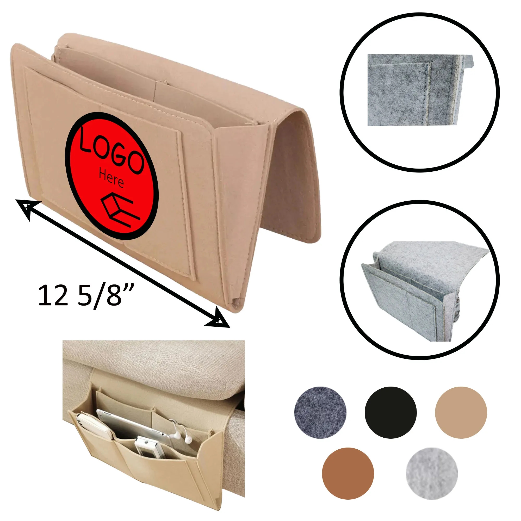 Storage Bag with Pockets Hanging Organizer 4