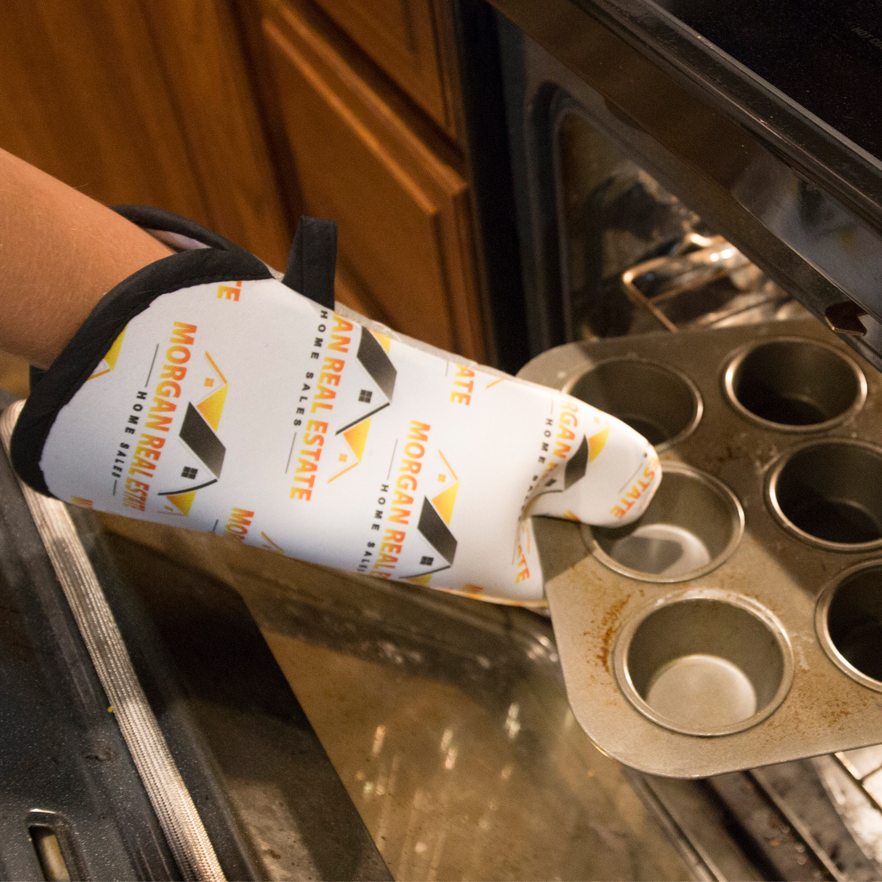 Full Color Neoprene Oven Mitt 9