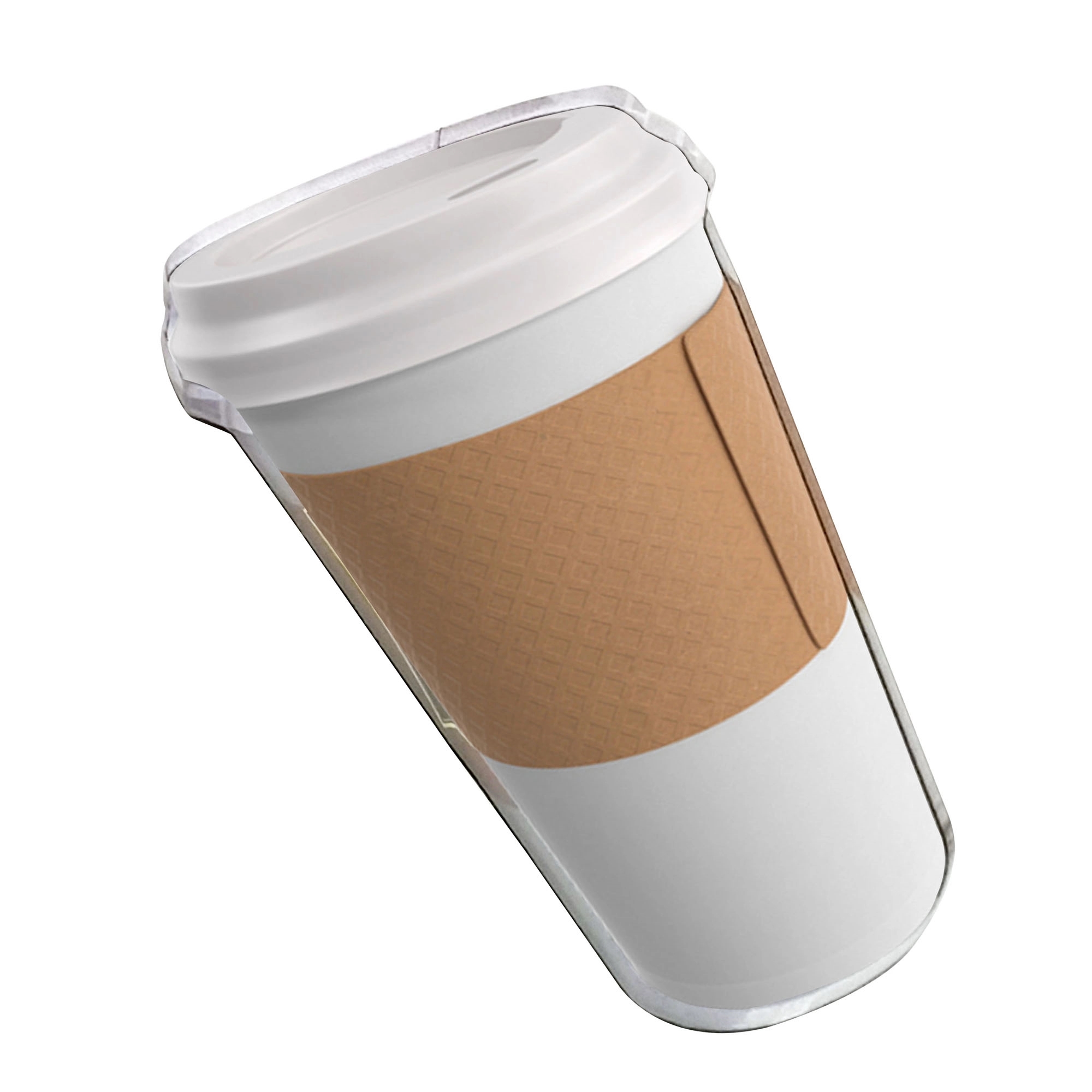 1/4" Acrylic To Go Coffee Cup Magnet 3