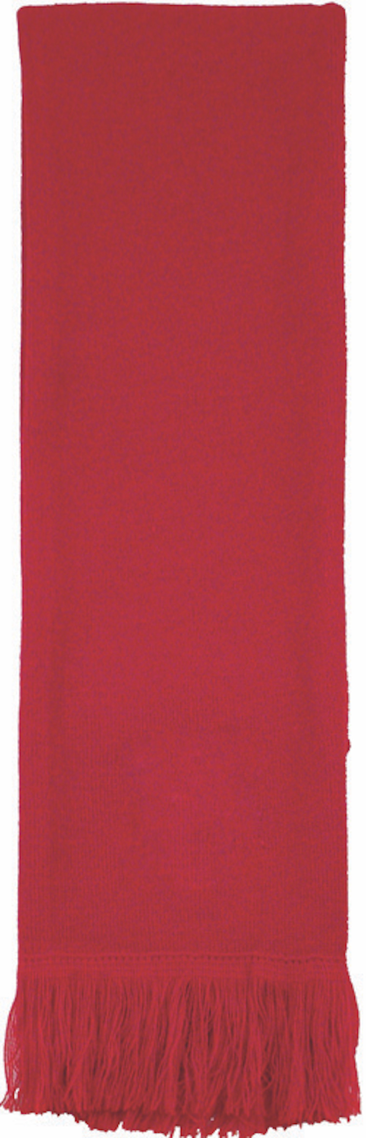 Acrylic Knitted Scarf w/Fringe 8
