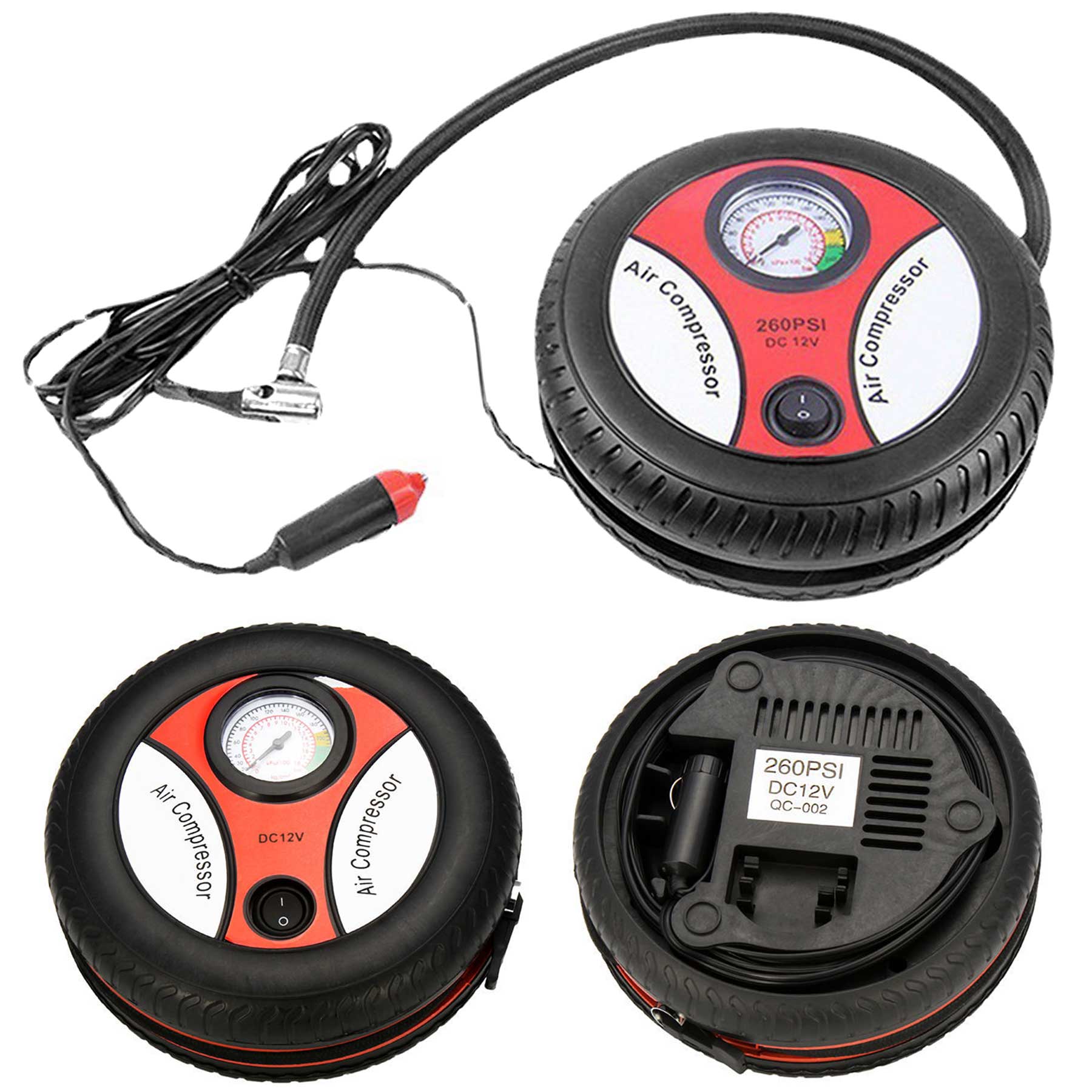 Car Travel Tire Air Pump Compressors 2