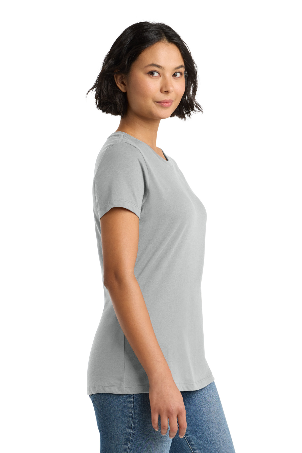 District Women's Perfect Weight Tee. DM104L 31