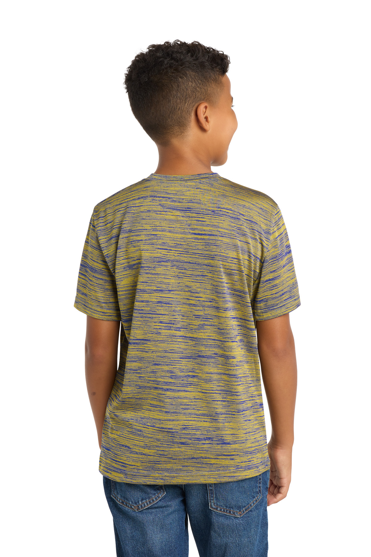 Sport-Tek Youth PosiCharge Electric Heather Tee. YST390 46