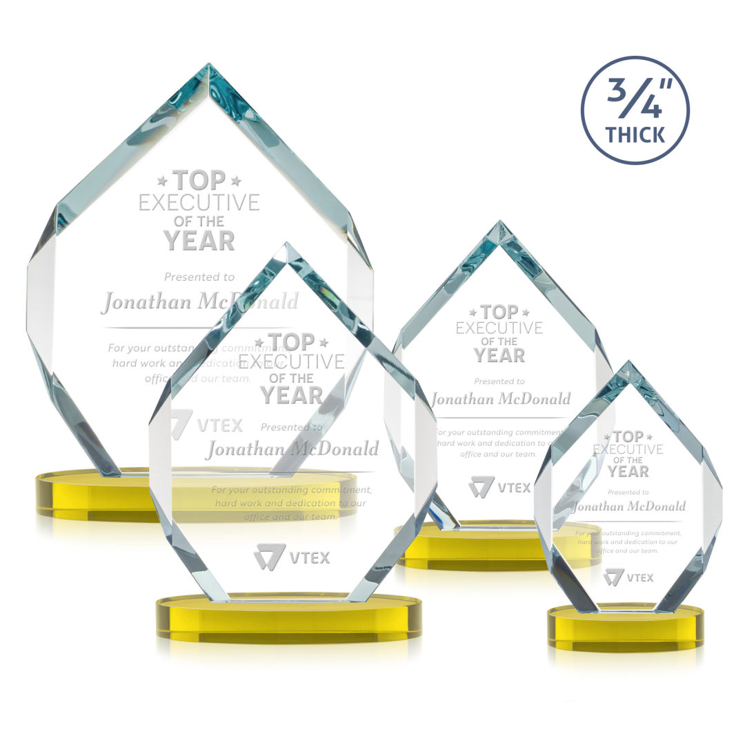 Royal Diamond Award on Alberton Base - Gold 9