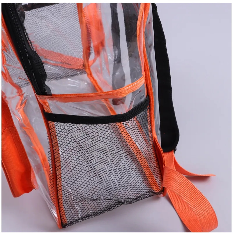 Custom Vinyl Clear Backpack 4