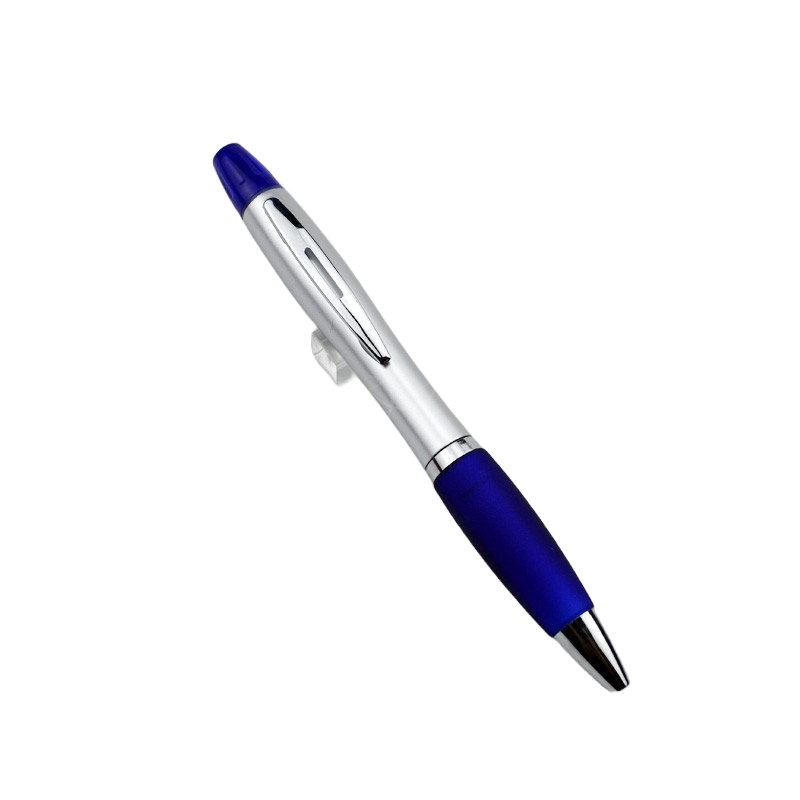 Twist-Action Ballpoint Pen W/ Highlighter 12