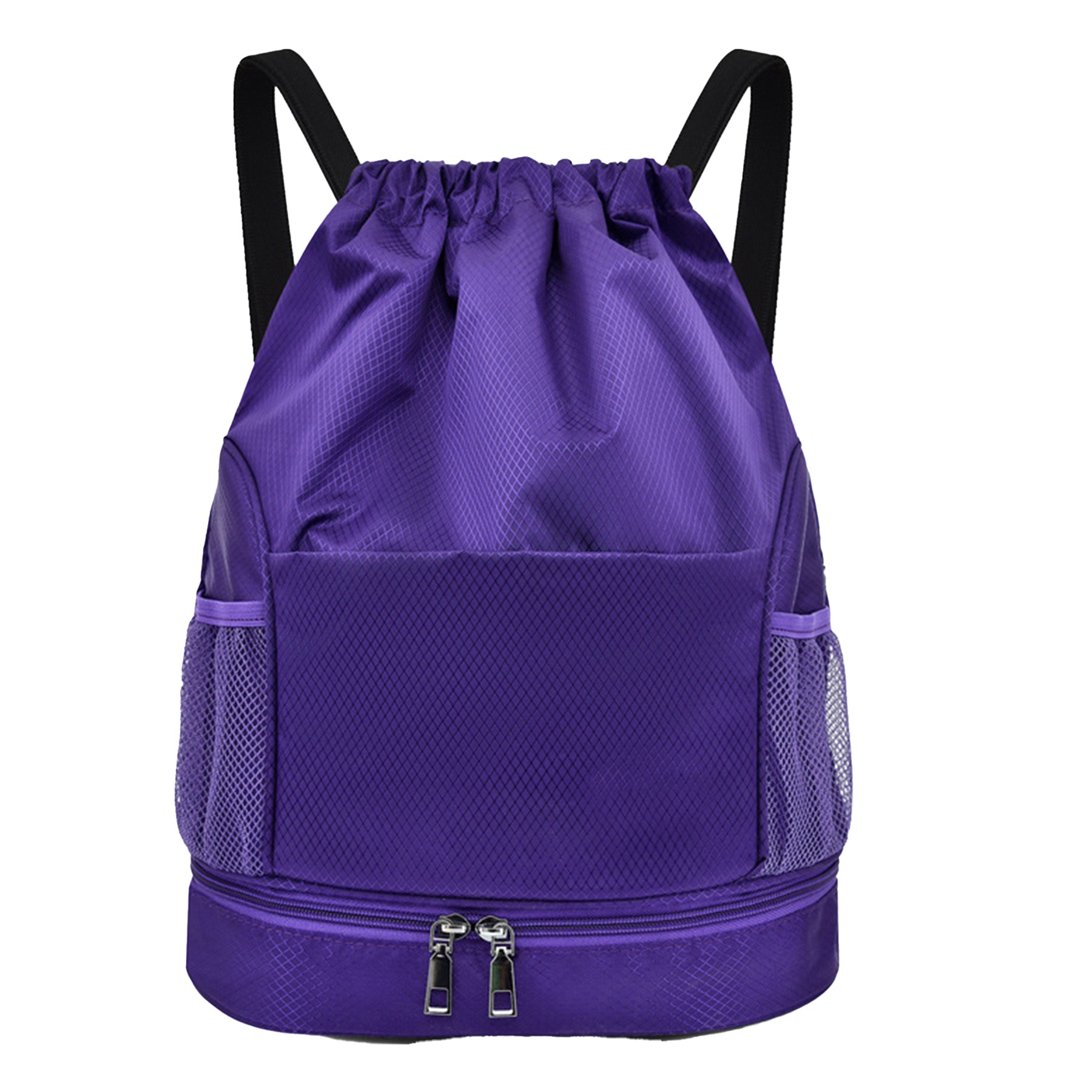 12.2X6.7X15.75 Inch Oxford Fabric Drawstring Backpack 8