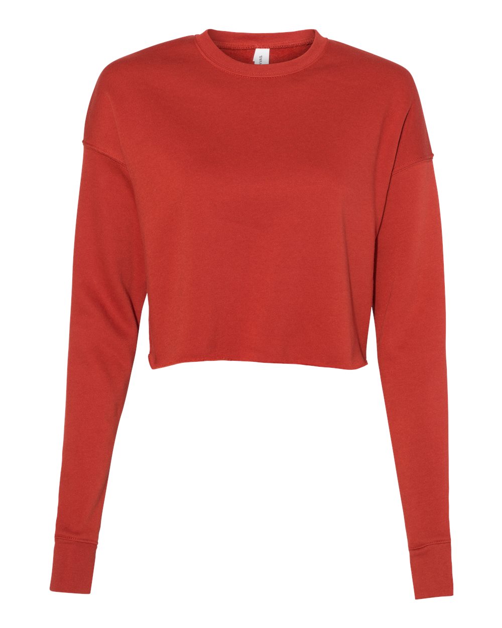 Women's Crop Crewneck Sweatshirt - 7503 37
