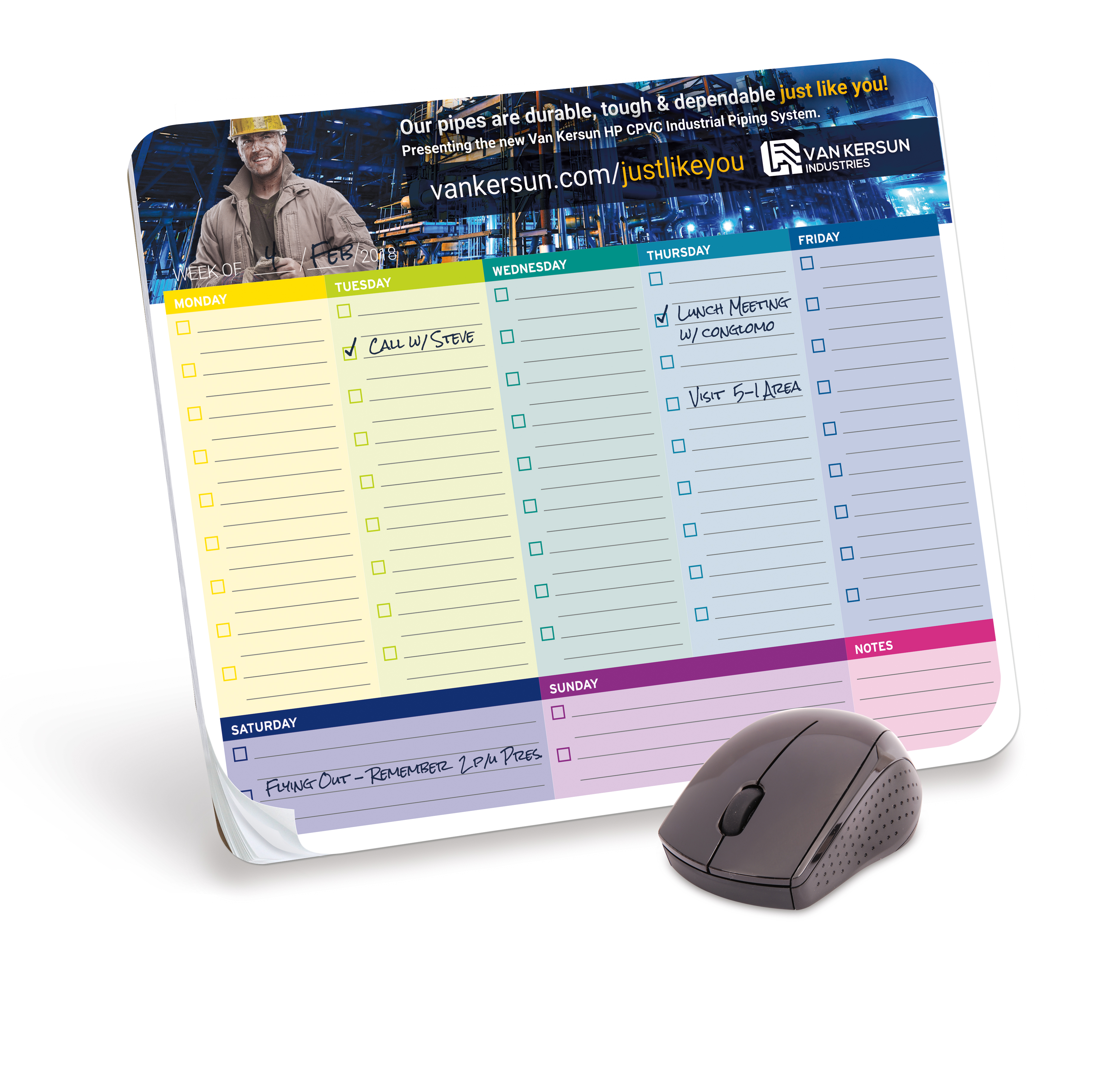 Good Value™ Paper Mouse Pad - 50 Sheet 32