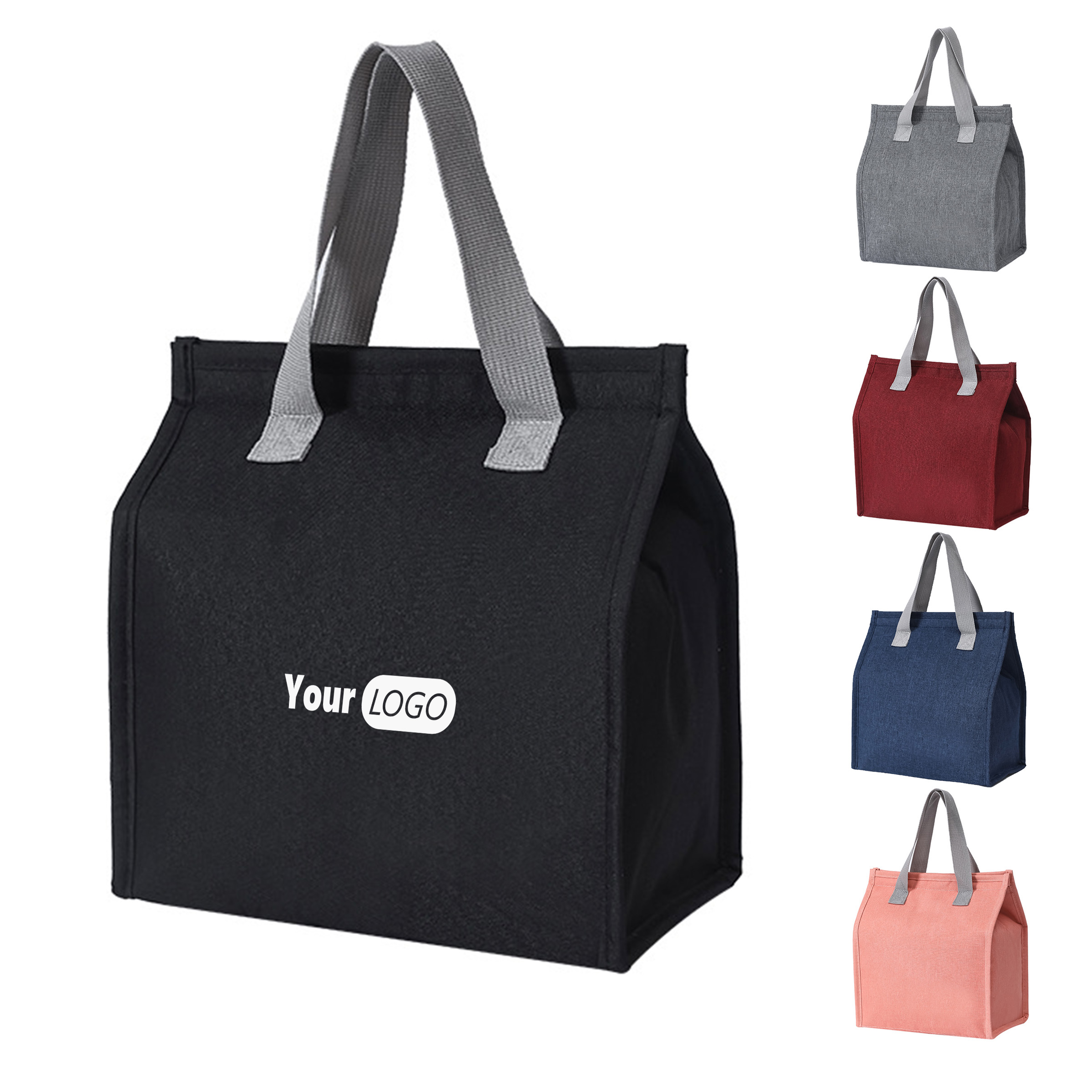 300D Cationic Polyester Insulated Lunch Tote 7