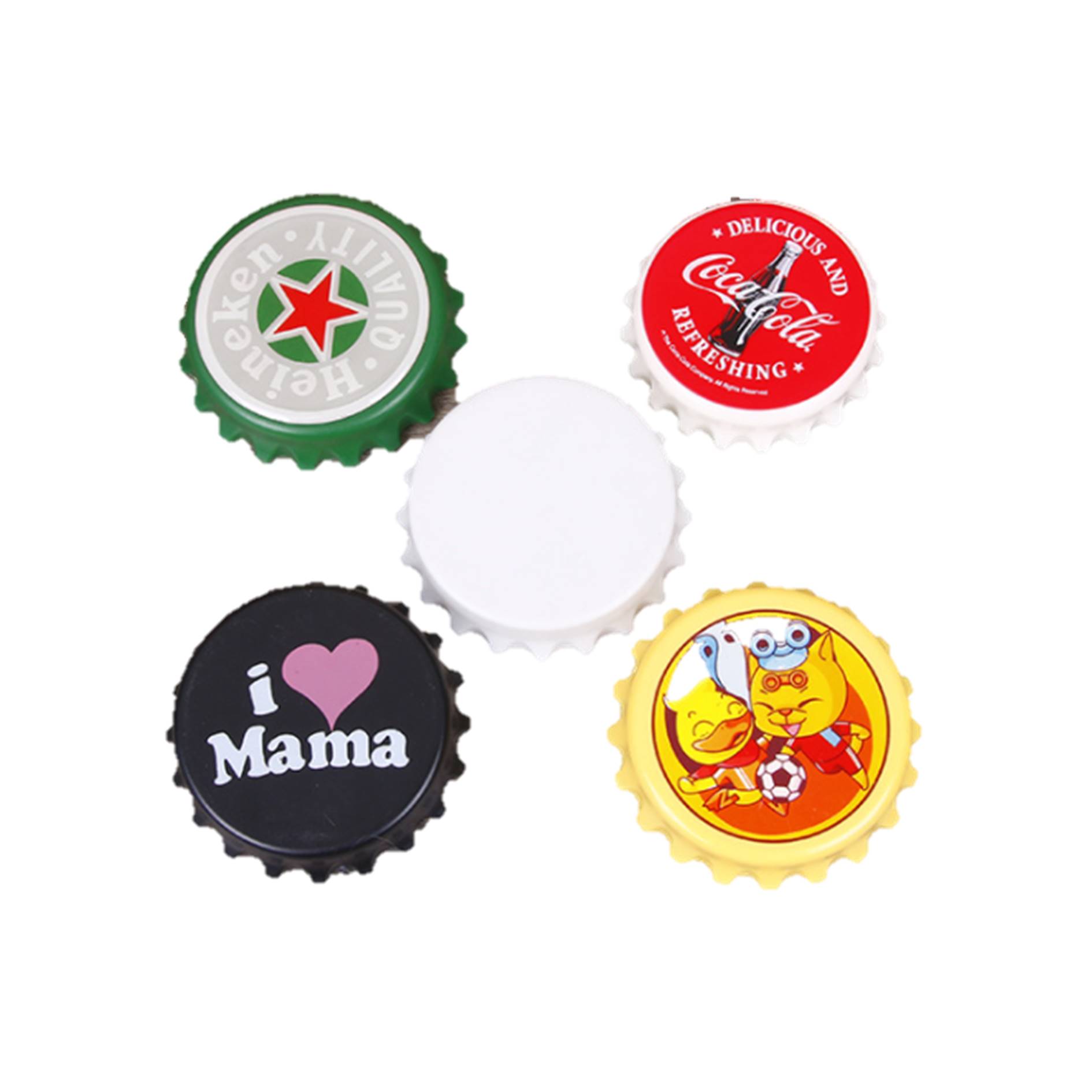 Bottle Cap Shaped Magnetic Opener 4