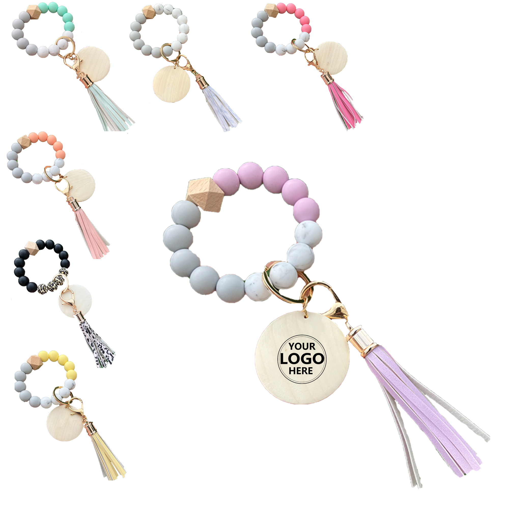 Fashion Silicone Pearl Wristband 2