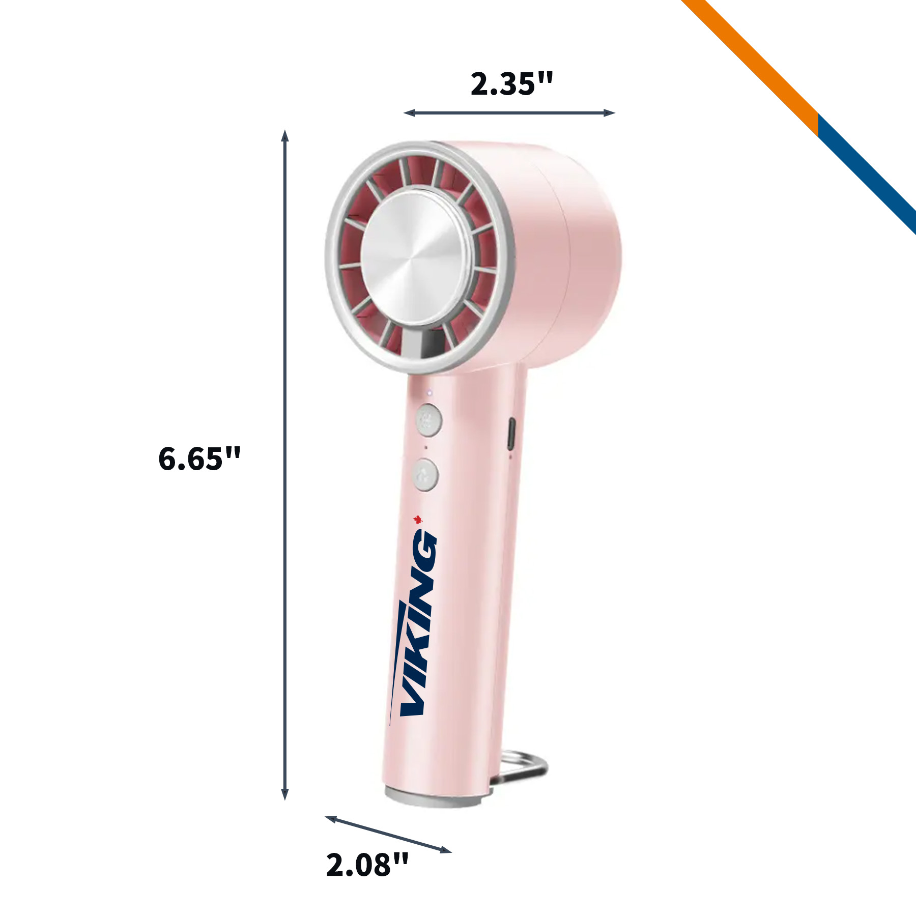 Hadley Ice Cooling Carabiner Handheld Fan 8