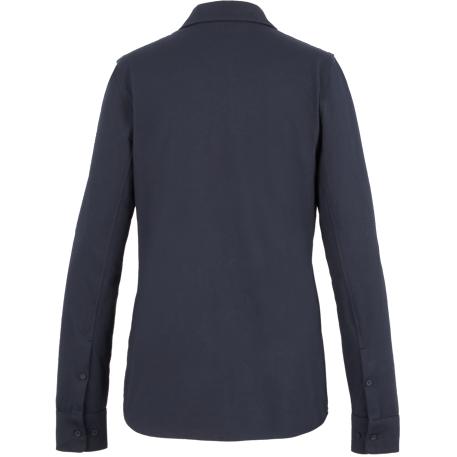 TATRA Eco Long Sleeve Knit Button Up Shirt-Women's 122