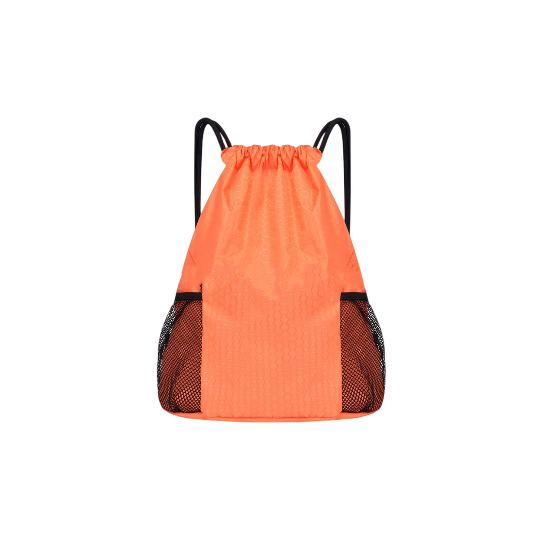 Drawstring Backpack With Mesh Pocket 12