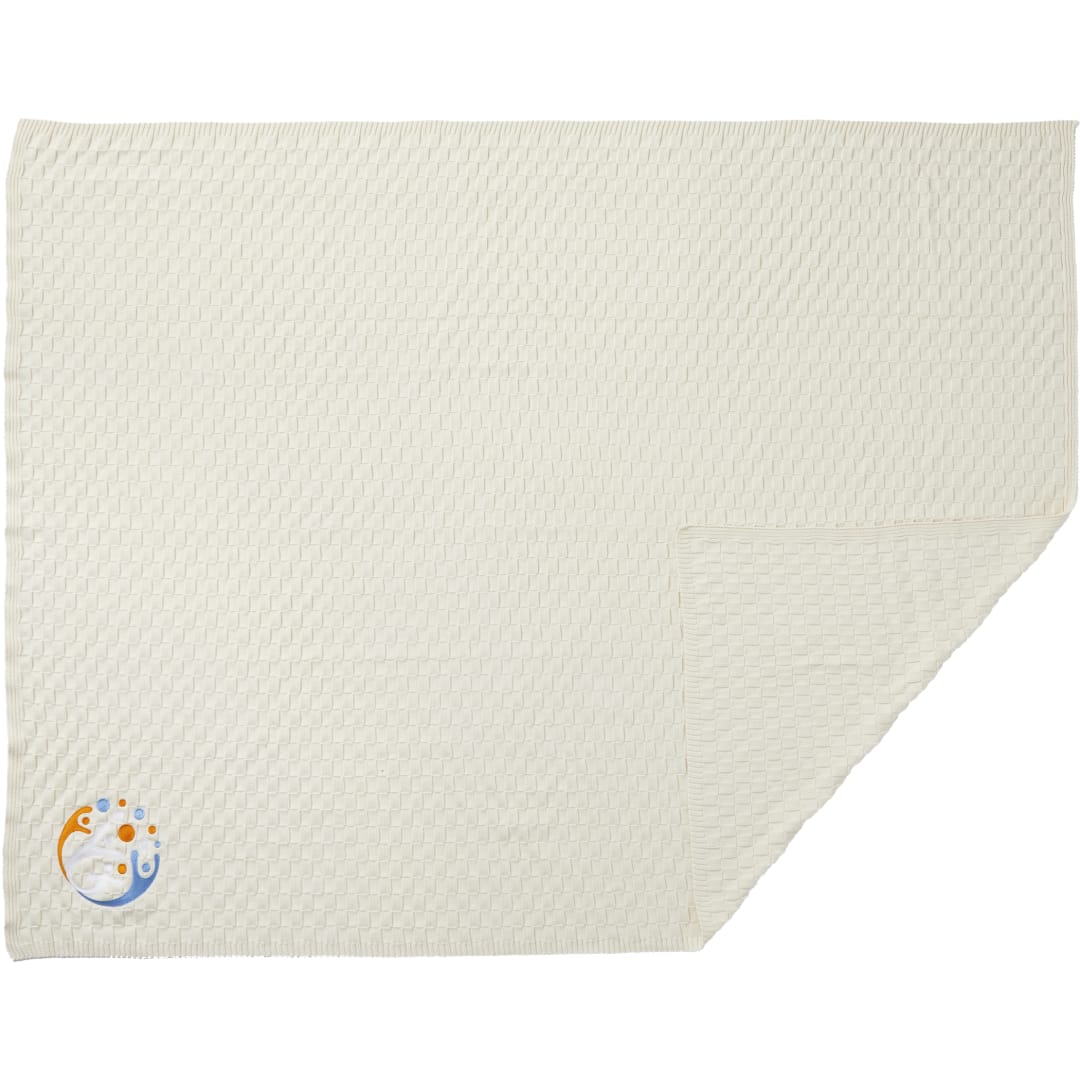 Made*Here New York Basketweave Cotton Blanket 7
